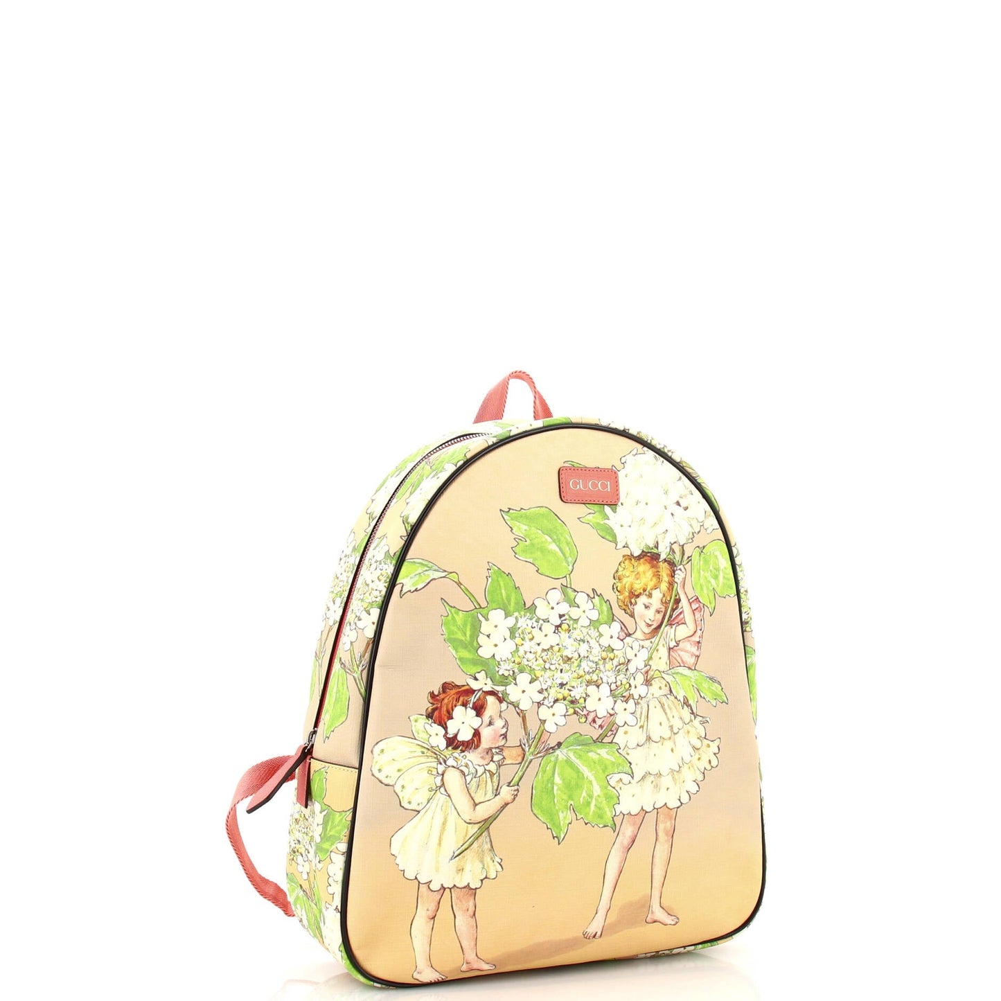 Children's Zip Backpack Printed Coated Canvas