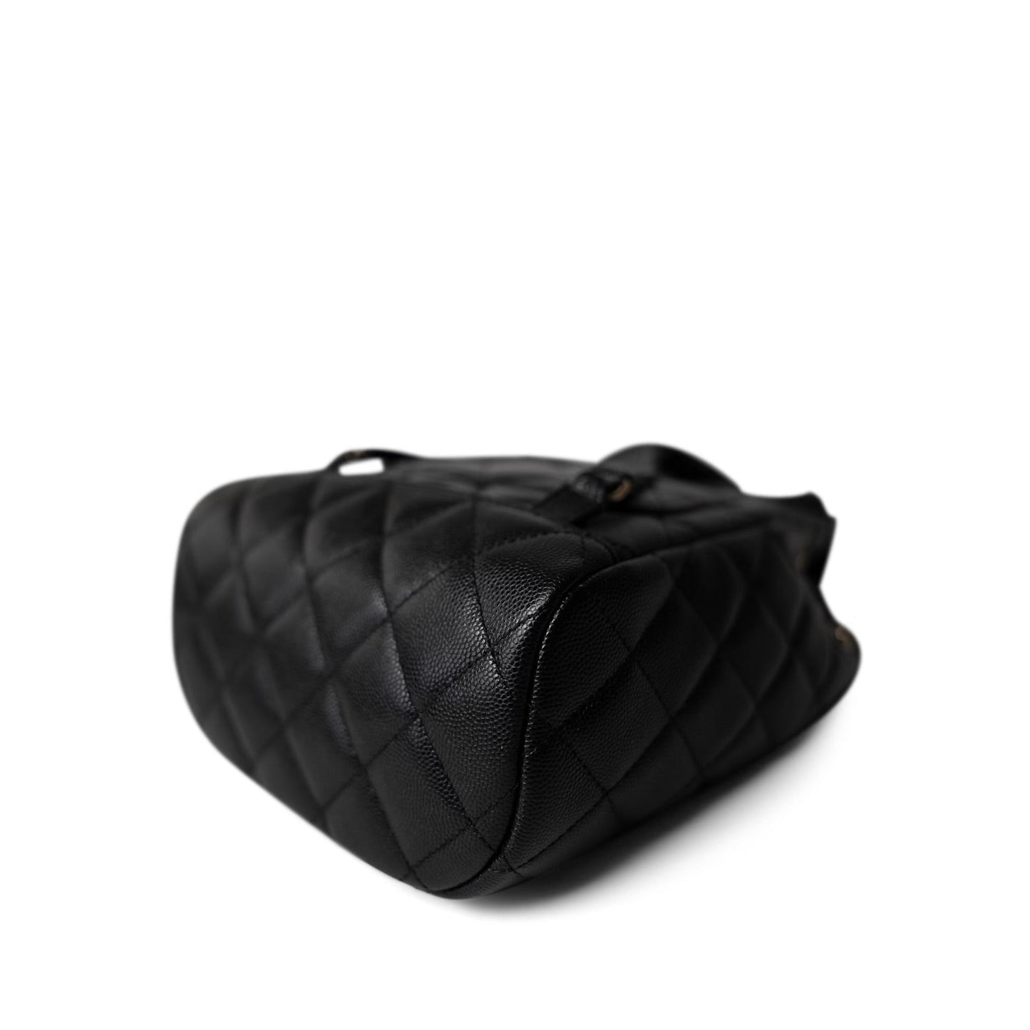 24S Black Caviar Quilted Urban Spirit Backpack LGHW