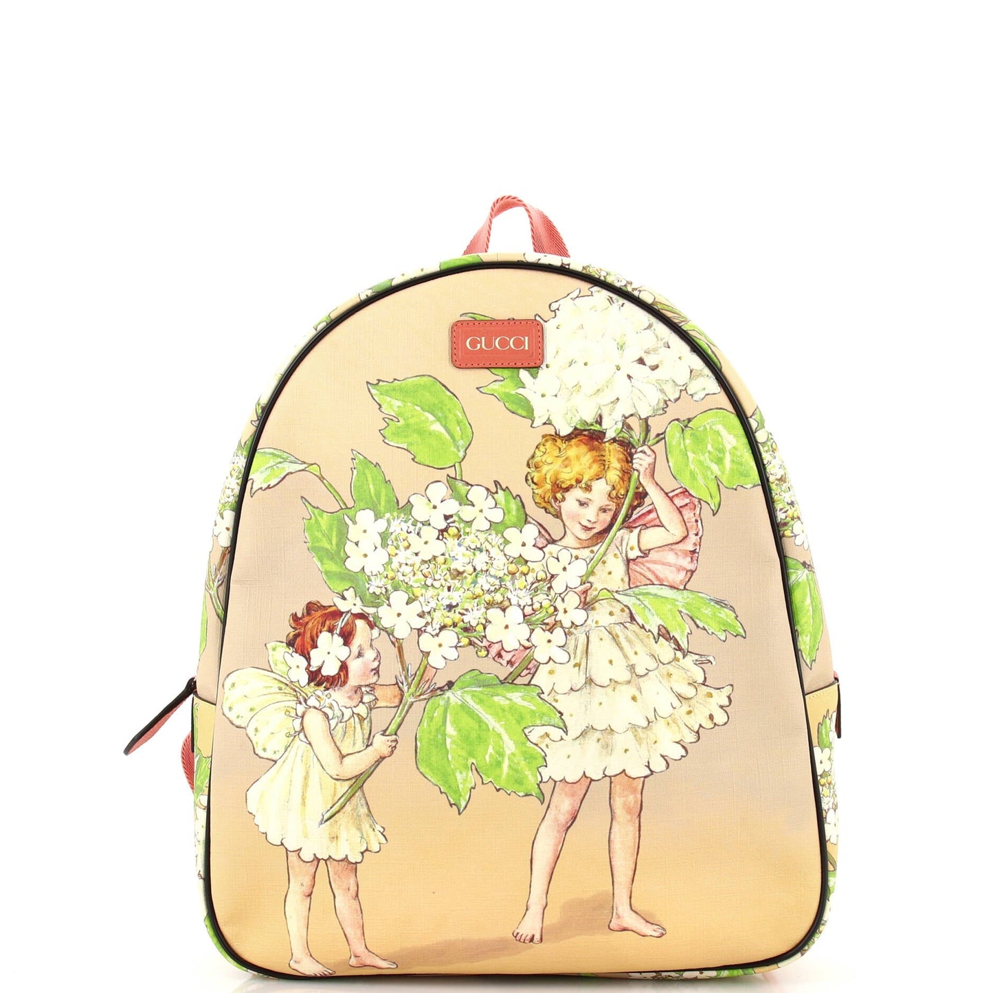 Children's Zip Backpack Printed Coated Canvas