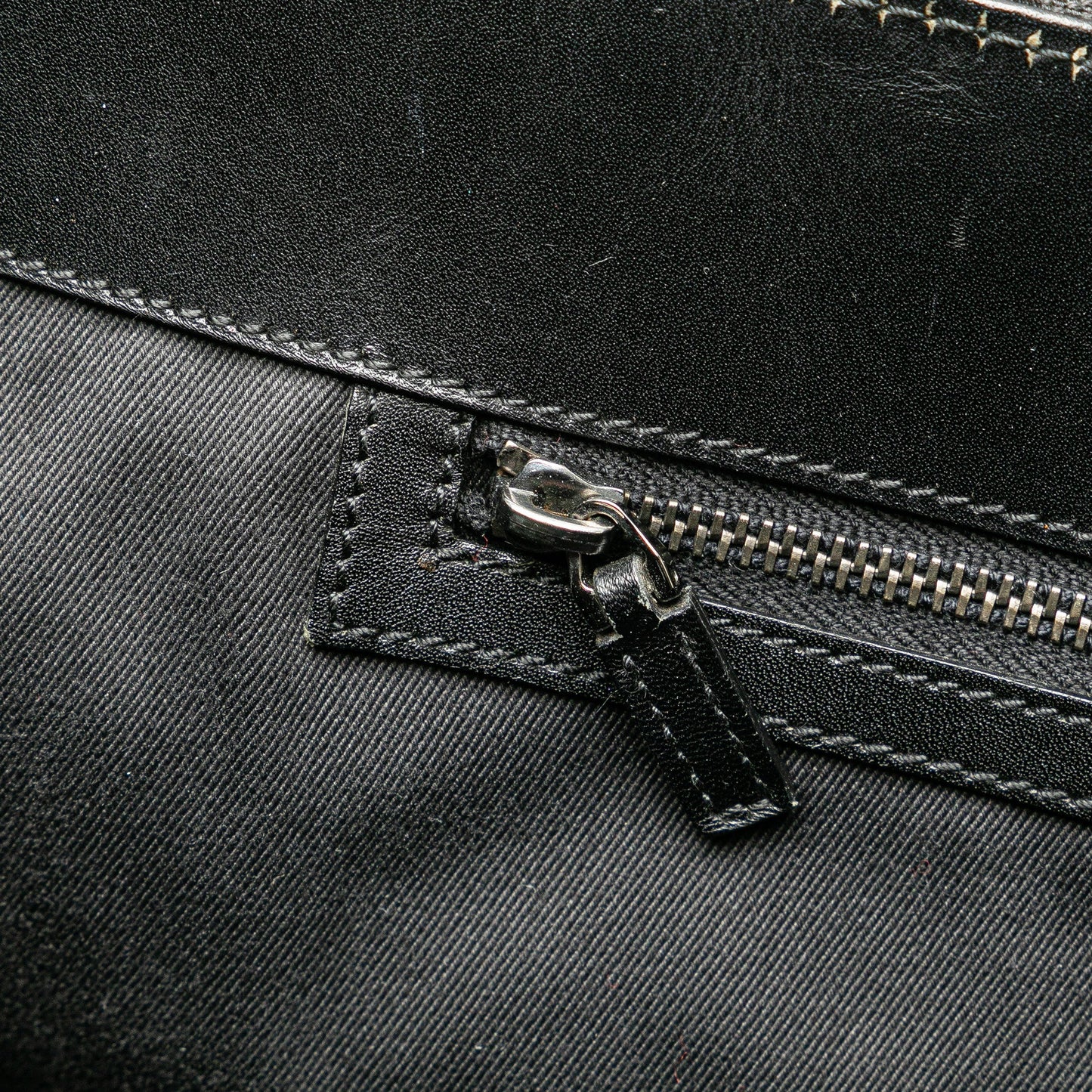Black Gucci GG Canvas Buckle Tote