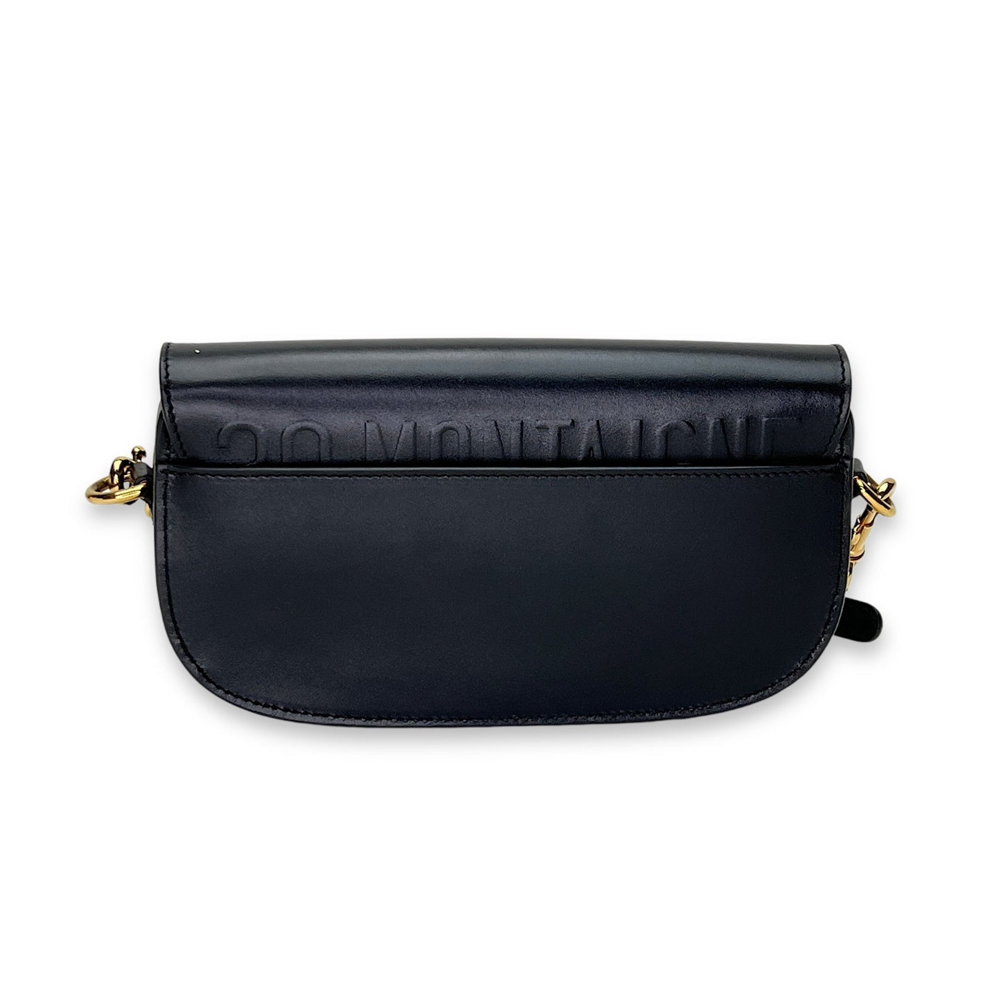 Bobby East West Crossbody bag in Calfskin, Gold Hardware