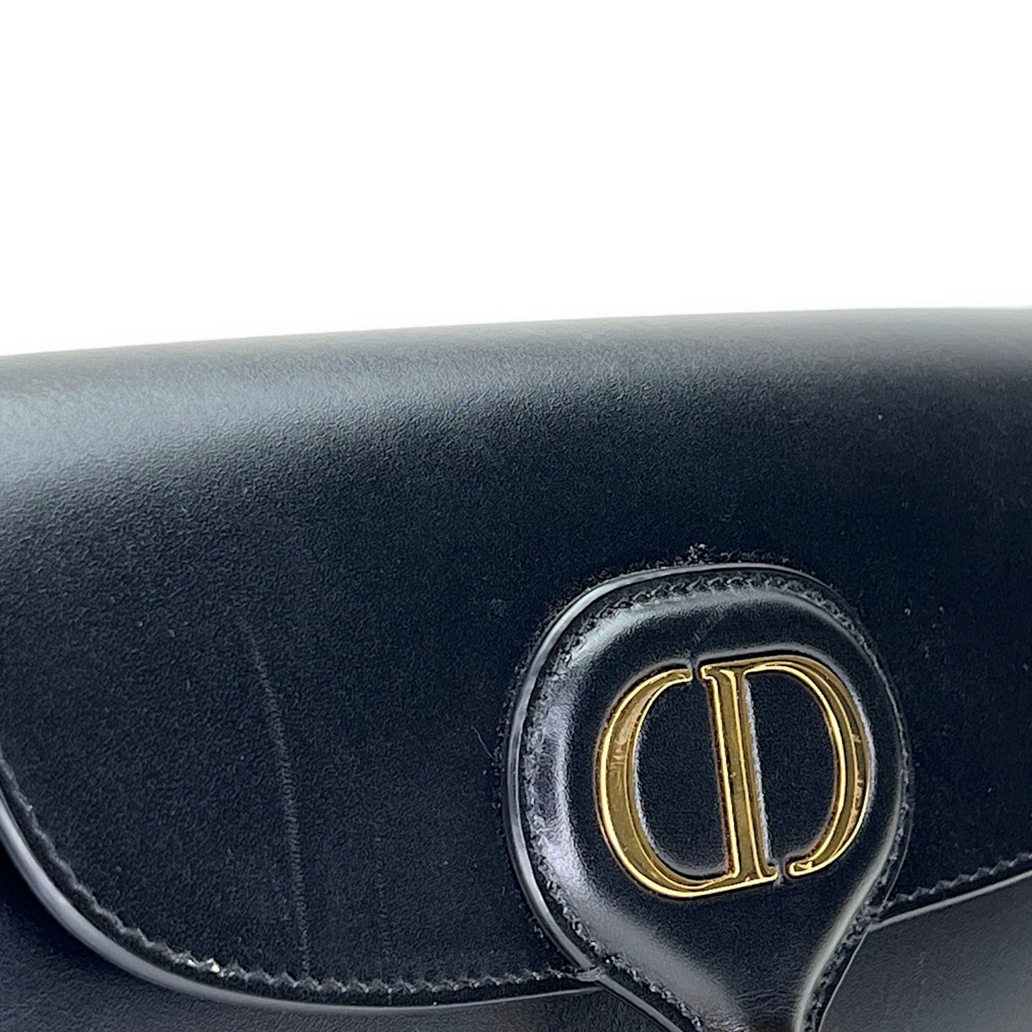 Bobby East West Crossbody bag in Calfskin, Gold Hardware
