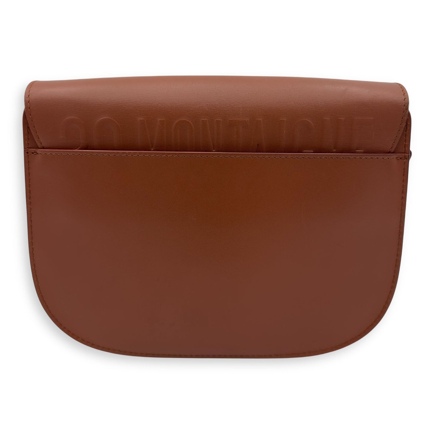 Bobby Shoulder Bag Brown in Calfskin, Gold hardware
