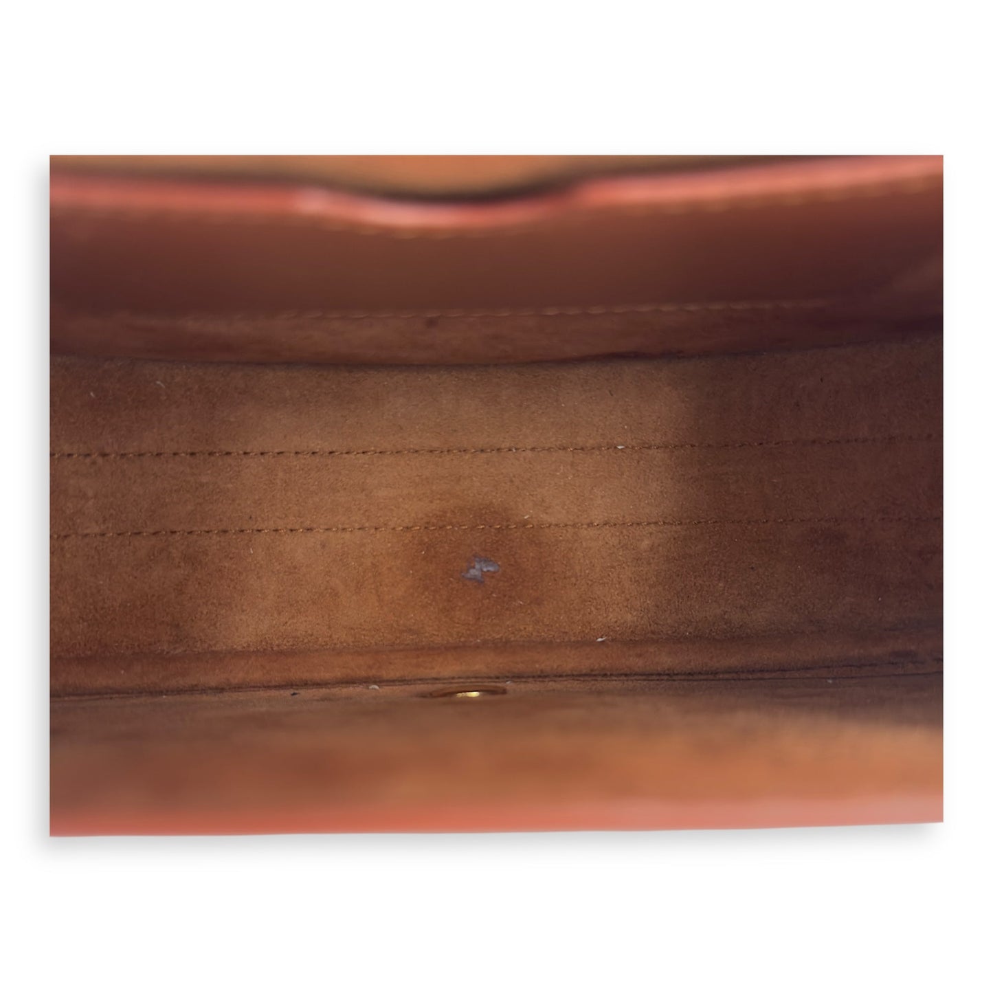 Bobby Shoulder Bag Brown in Calfskin, Gold hardware