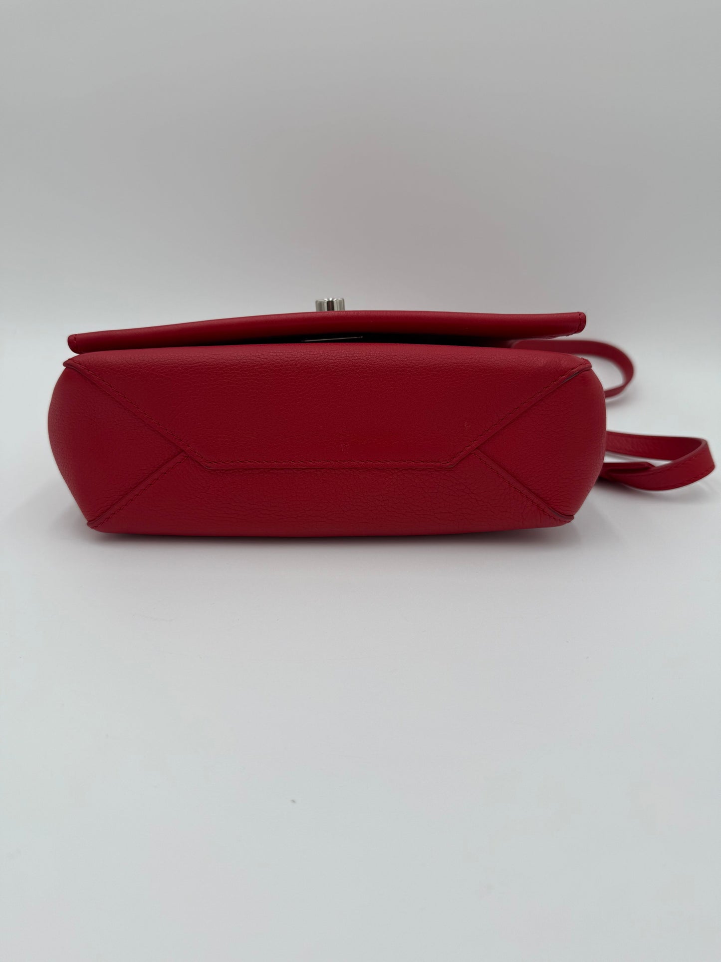 Crossbody Luxury Designer By Louis Vuitton In Red & Silver, Size:Small