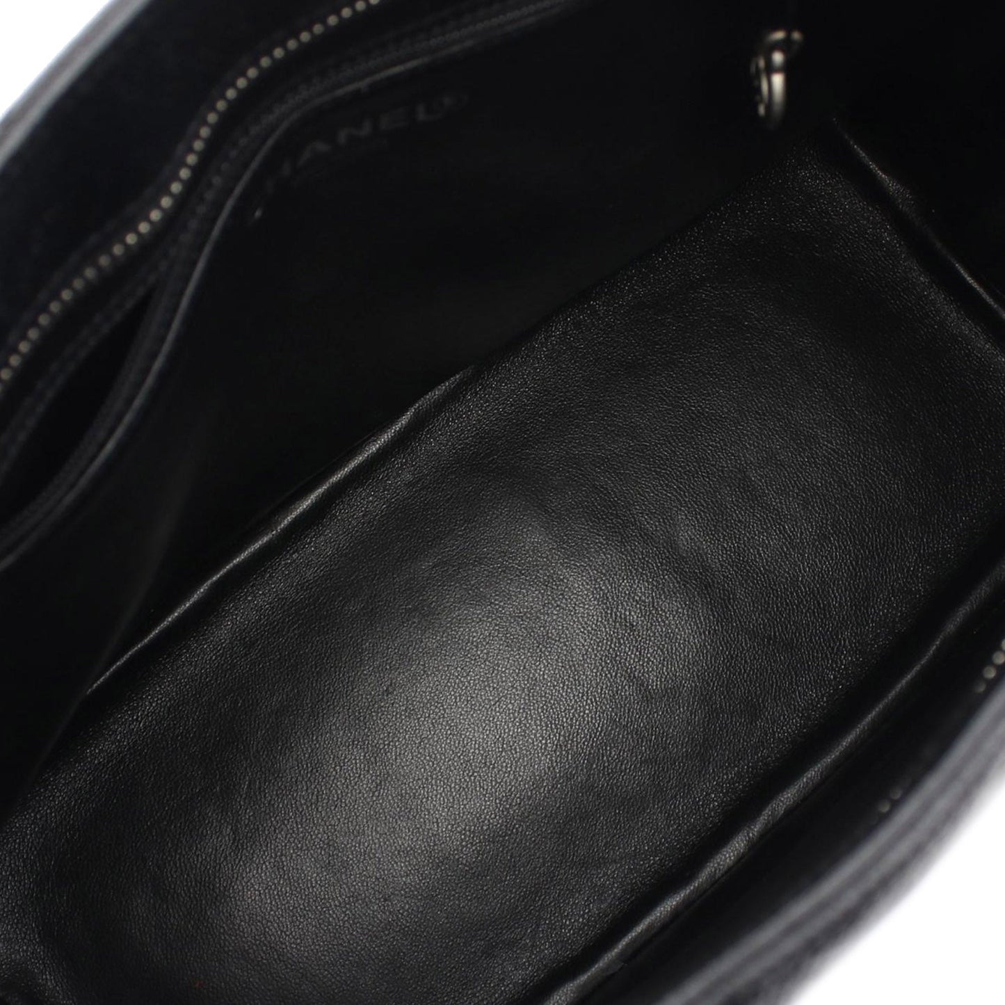 Black Chanel Caviar Medallion Tote