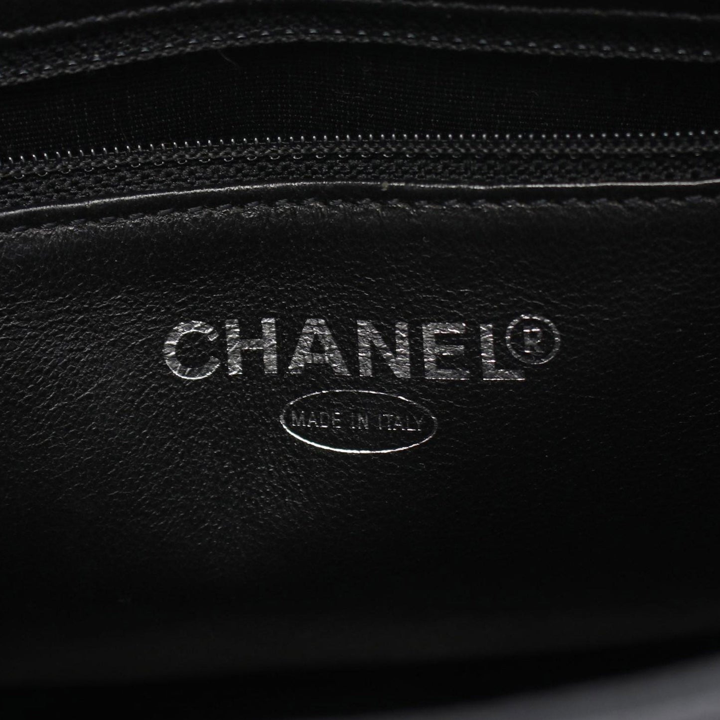 Black Chanel Caviar Medallion Tote