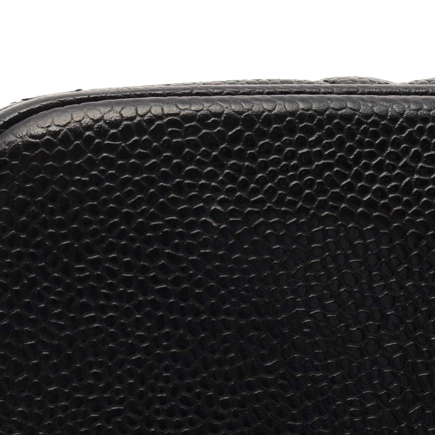 Black Chanel Caviar Medallion Tote