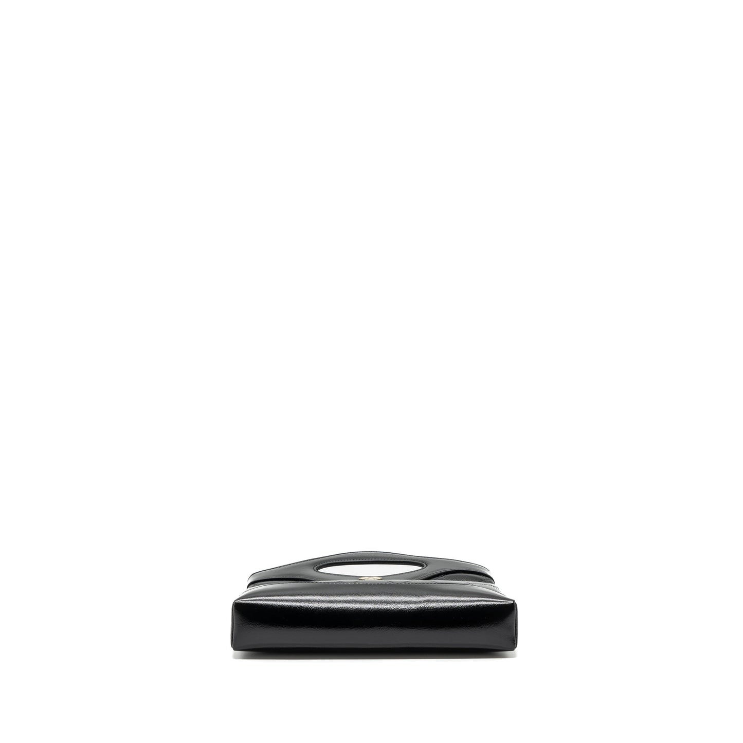 Chanel 24c Mini 31 Clutch With Chain Shiny Calfskin Black LGHW(Microchip)