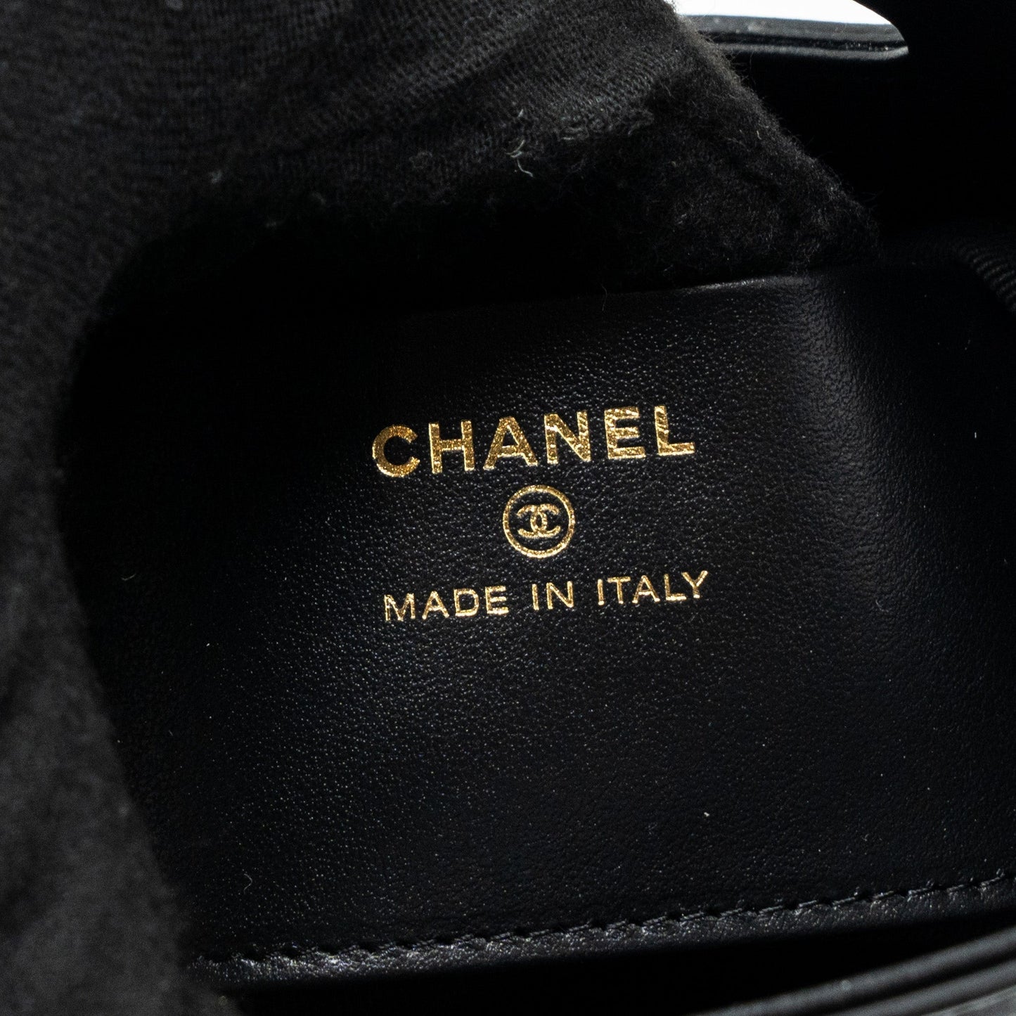 Chanel 24c Mini 31 Clutch With Chain Shiny Calfskin Black LGHW(Microchip)