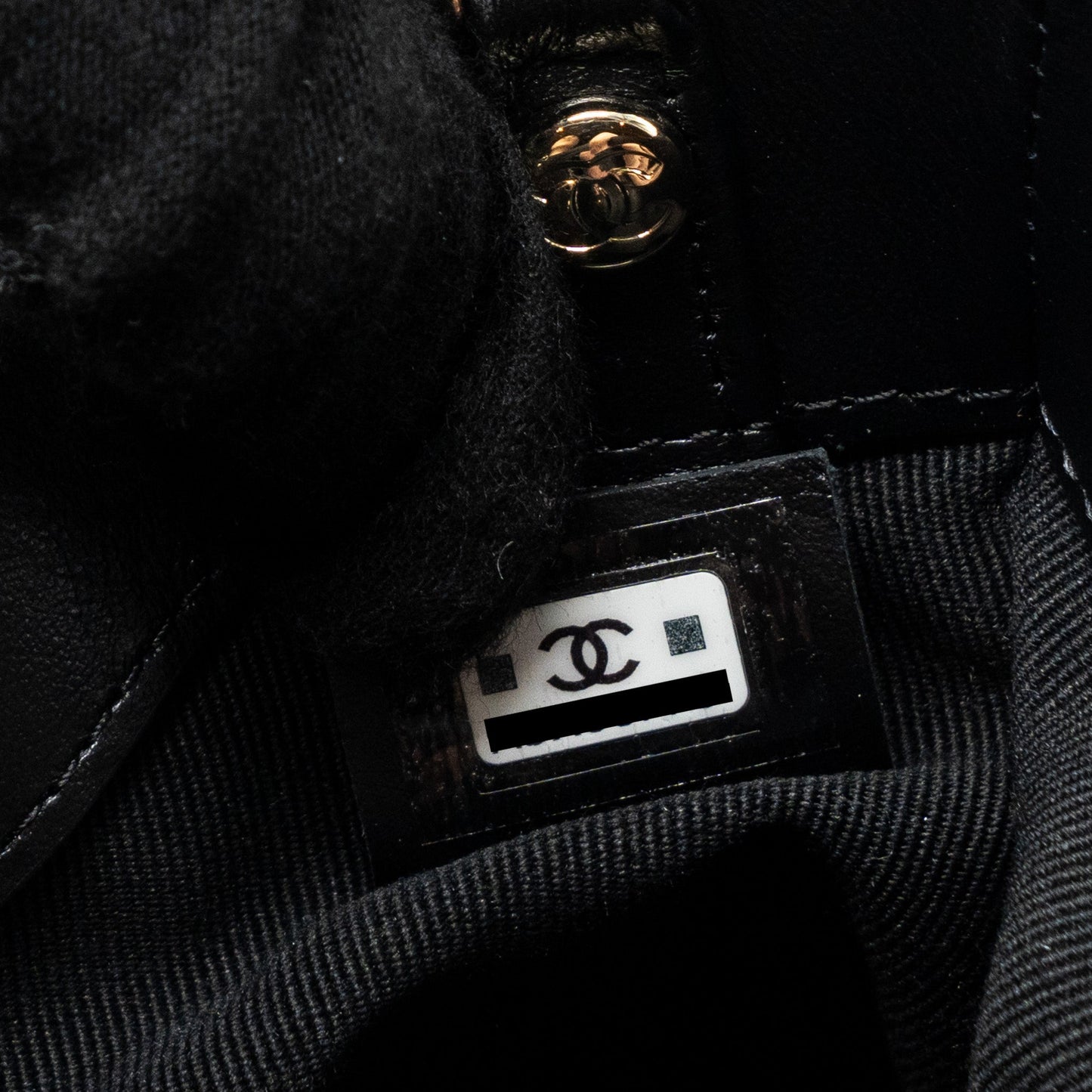 Chanel 24c Mini 31 Clutch With Chain Shiny Calfskin Black LGHW(Microchip)