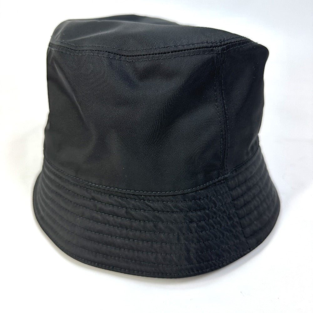 PRADA hat 2HC137 Nylon black Triangle logo Re Nylon unisex(Unisex) XL Used