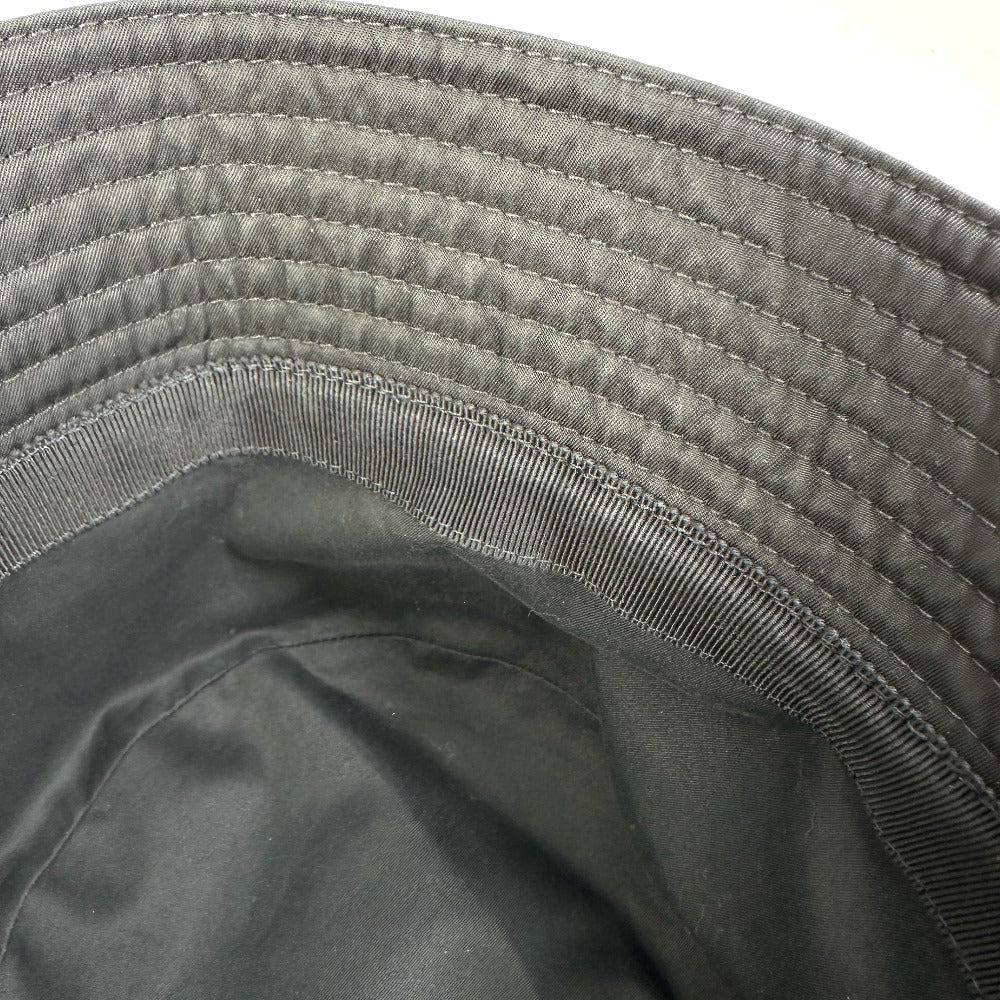 PRADA hat 2HC137 Nylon black Triangle logo Re Nylon unisex(Unisex) XL Used