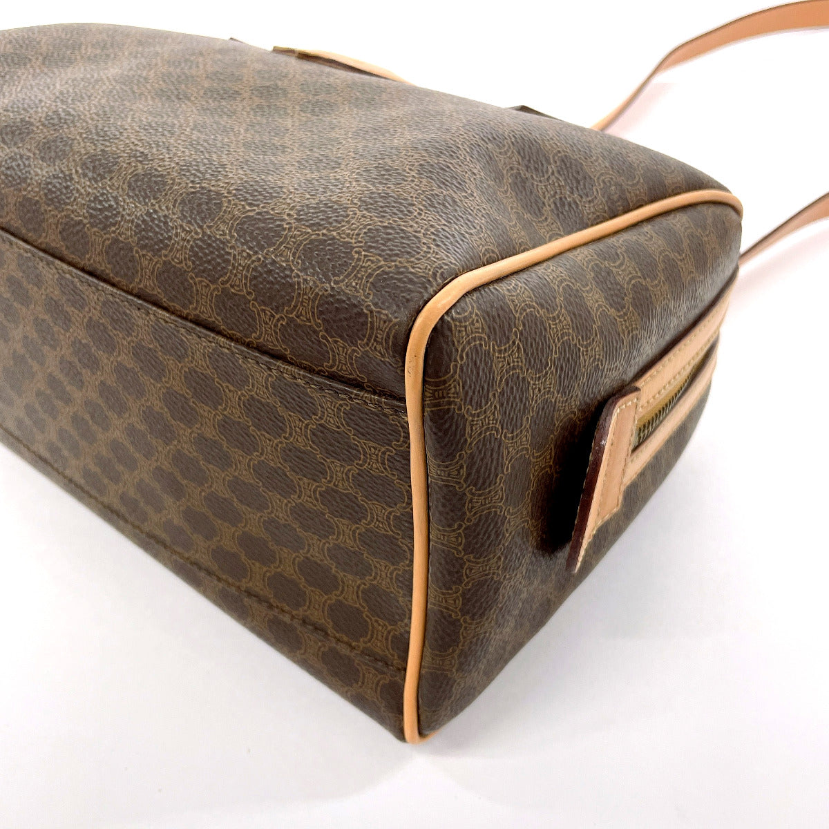 Celine Macadam Mini Boston 2WAY Handbag PVC/Leather