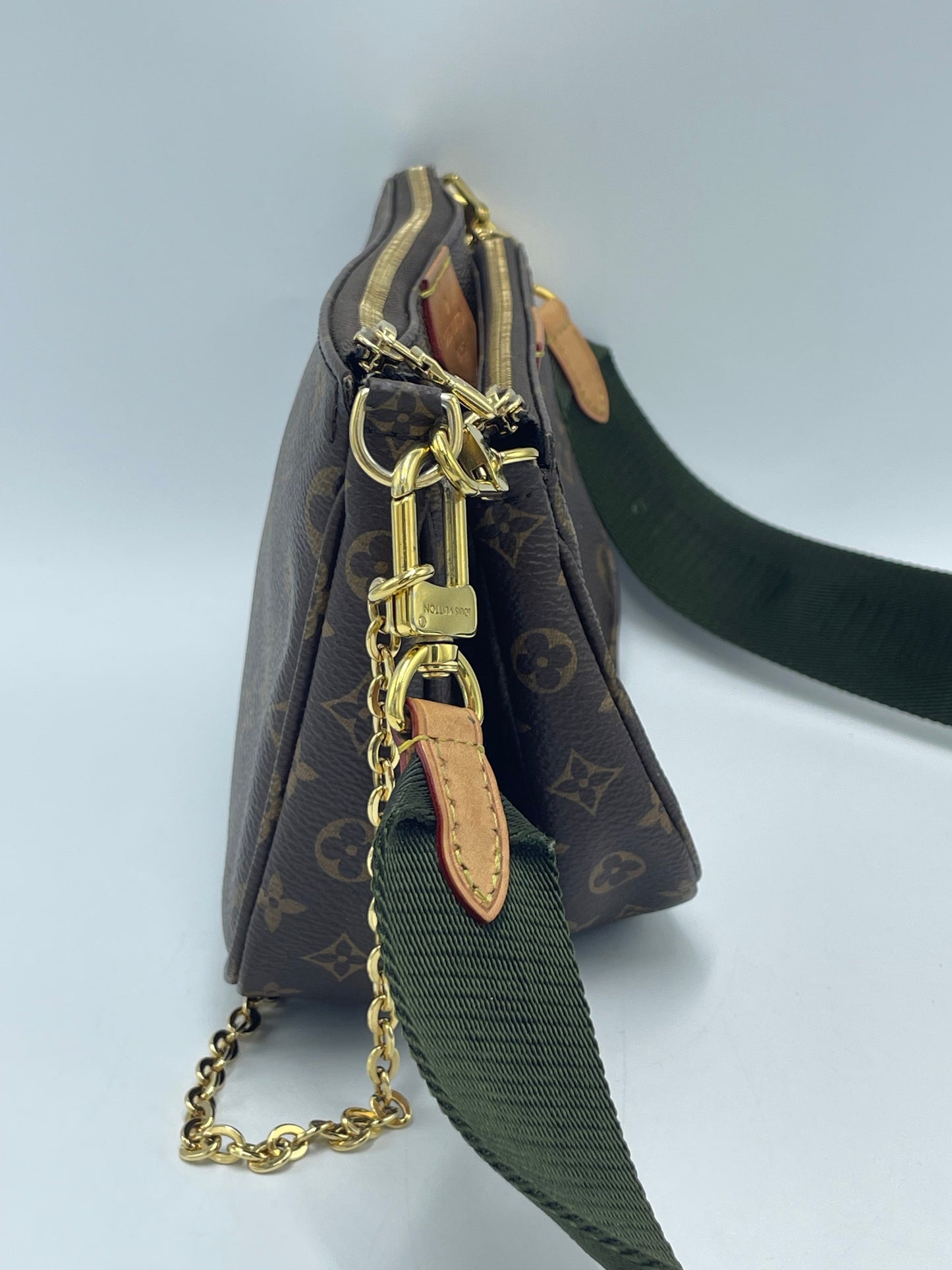 Louis Vuitton Multi Pochette Designer Luxury Crossbody Handbag