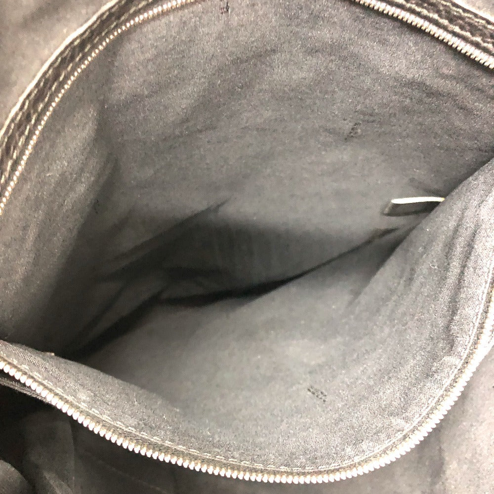 FENDI Backpack 7VZ011 leather black Backpack mens Used