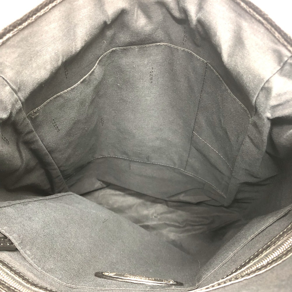FENDI Backpack 7VZ011 leather black Backpack mens Used