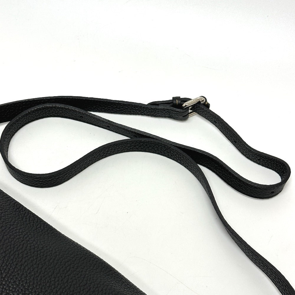 FENDI Shoulder Bag 8BT116 leather black Celeria unisex(Unisex) Used