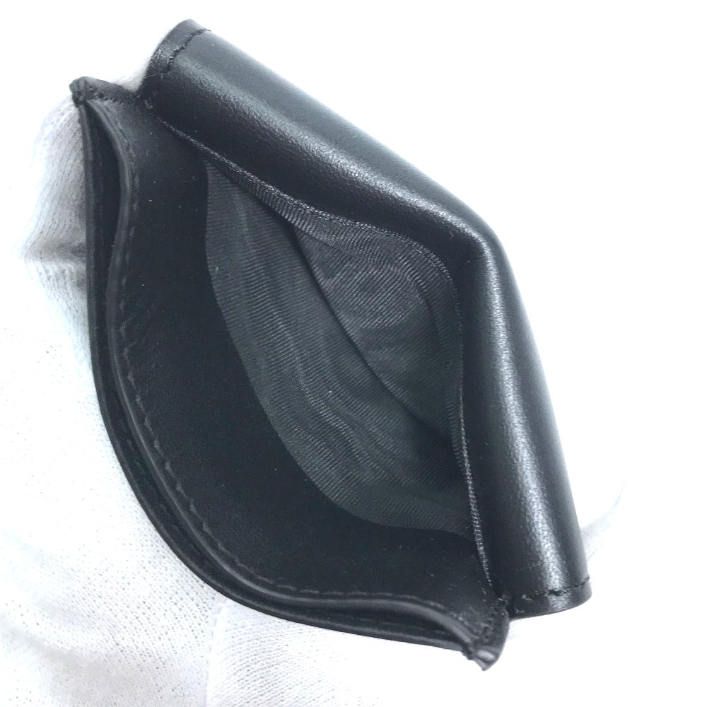 FENDI Coin case 8M0423 leather black baguette card holder Women Used