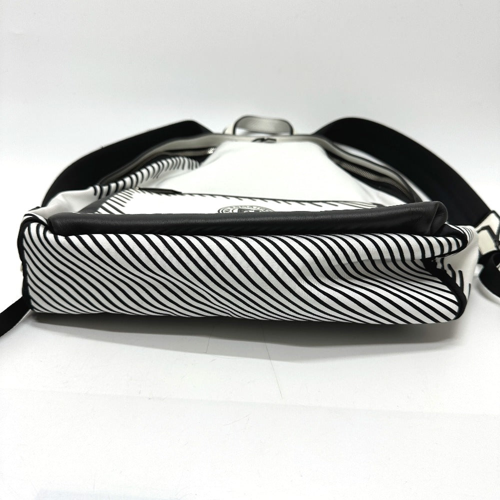 FENDI Backpack 7VZ042 Canvas / leather white Joshua Vides California Sky Backpack mens Used