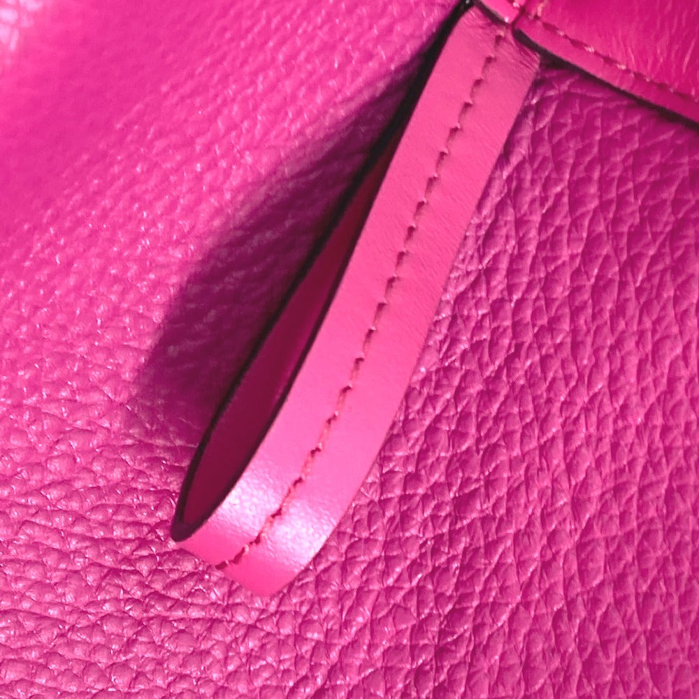 FENDI Shoulder Bag 8BS083 leather purple ORIGAMI MINI Small Women Used