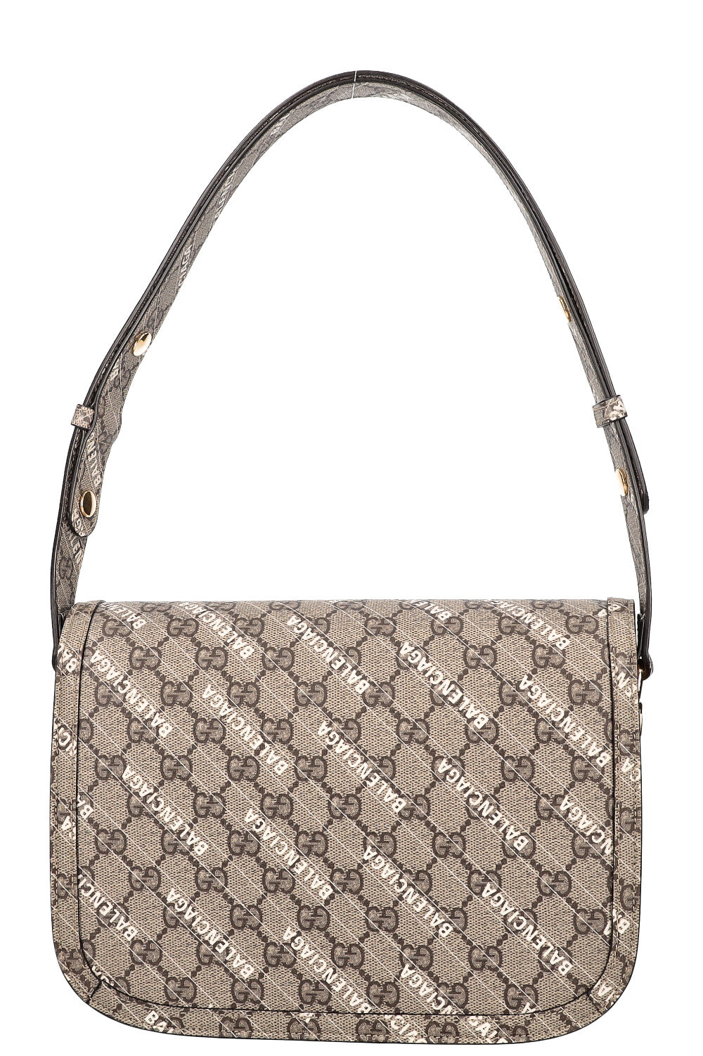 GUCCI x BALENCIAGA The Hacker Project Horsebit 1955 Bag GG Canvas Supreme