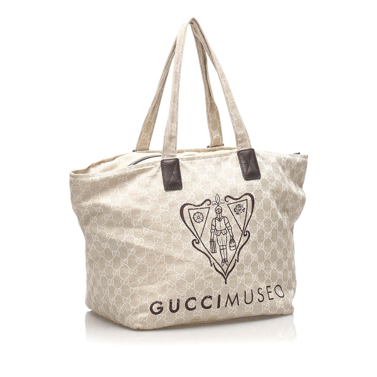 Gucci GG Canvas Museo Tote Bag