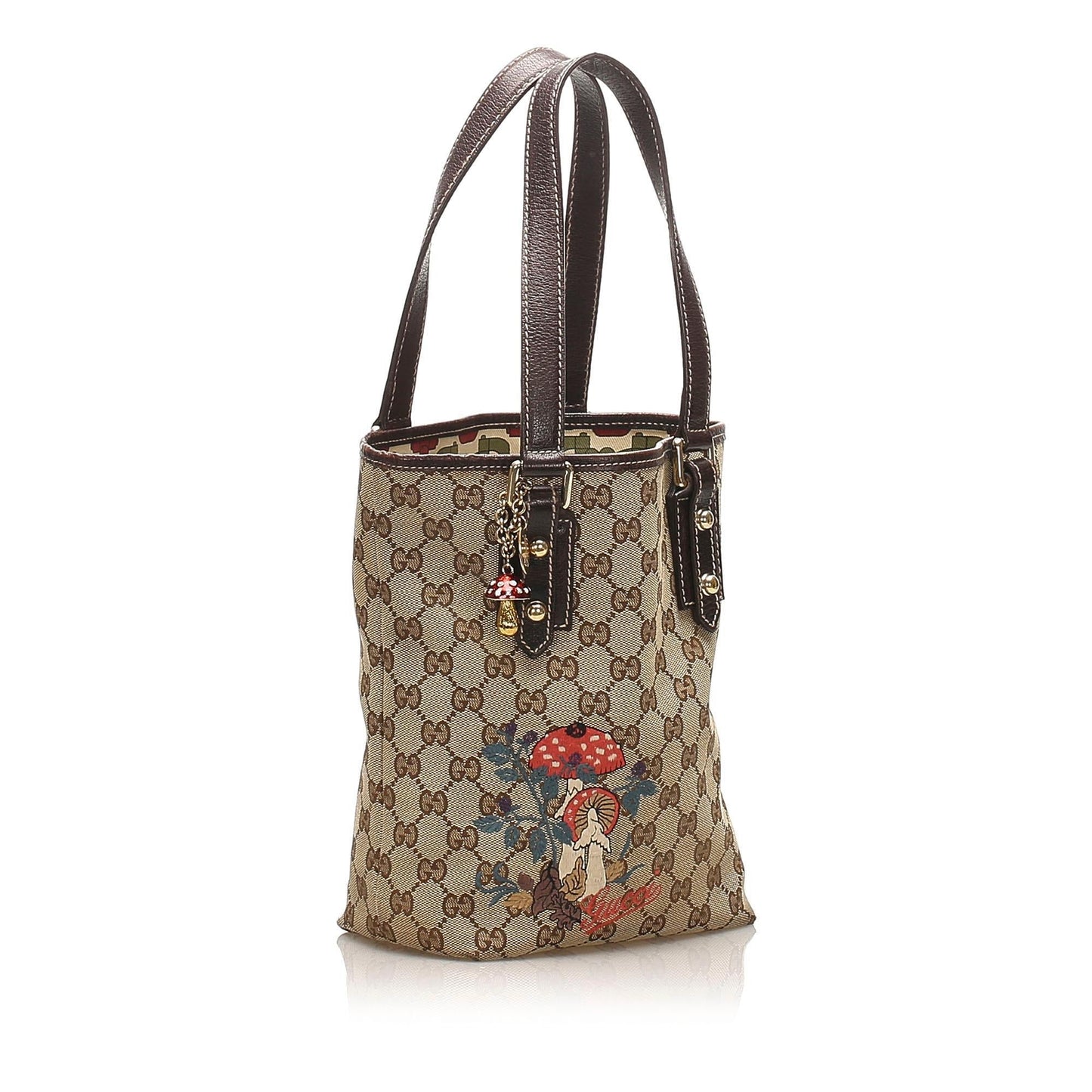 Gucci GG Canvas Mushrooms Tote Bag