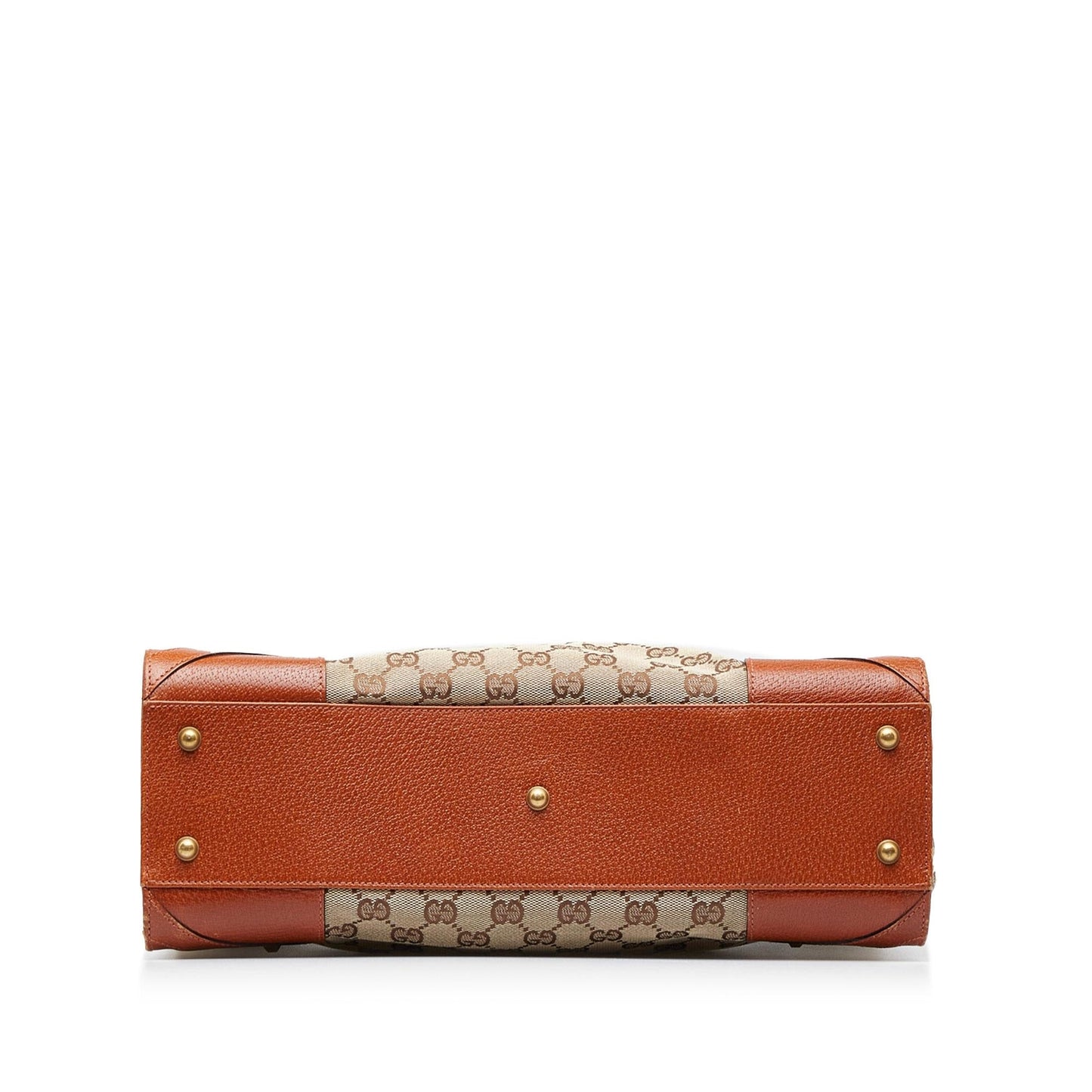 Gucci GG Canvas Nailhead Tote