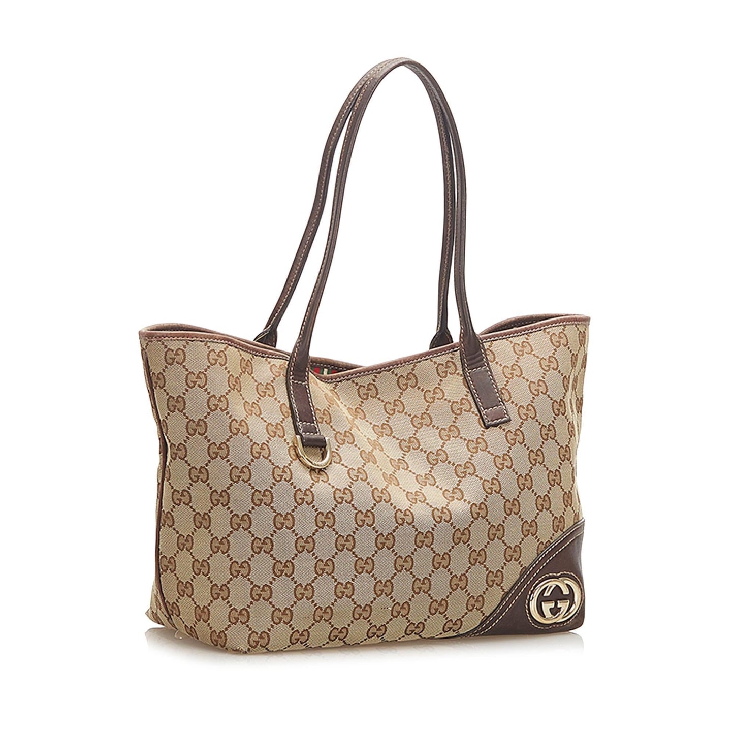 Gucci GG Canvas New Britt Tote Bag
