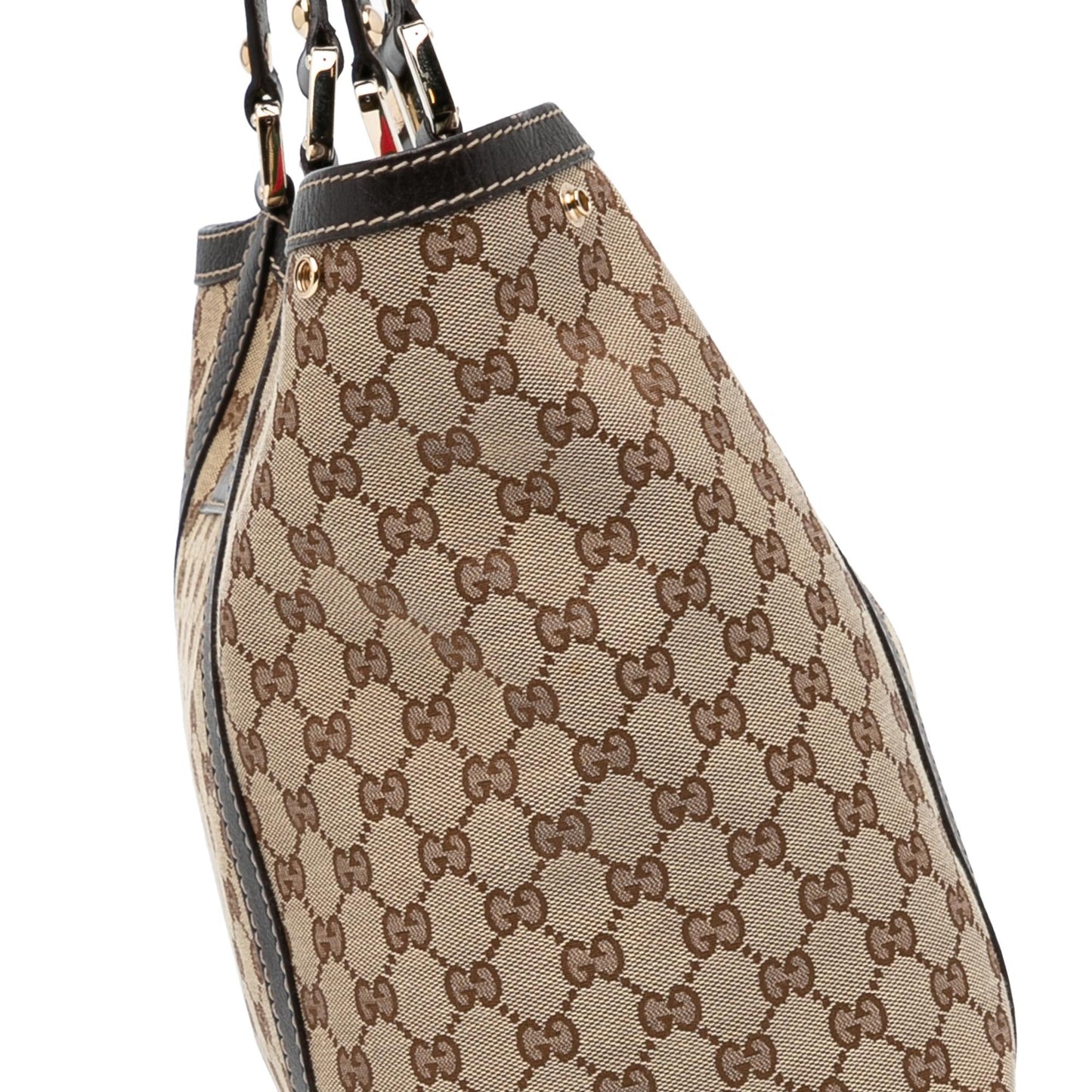 Gucci GG Canvas New Ladies Web Tote