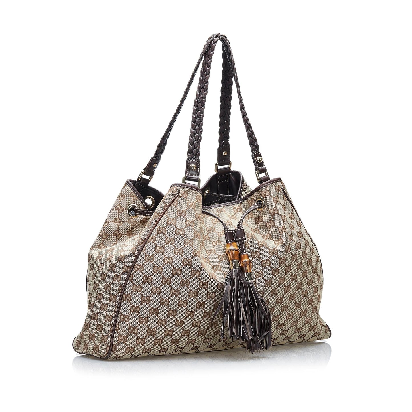 Gucci GG Canvas Peggy Tote