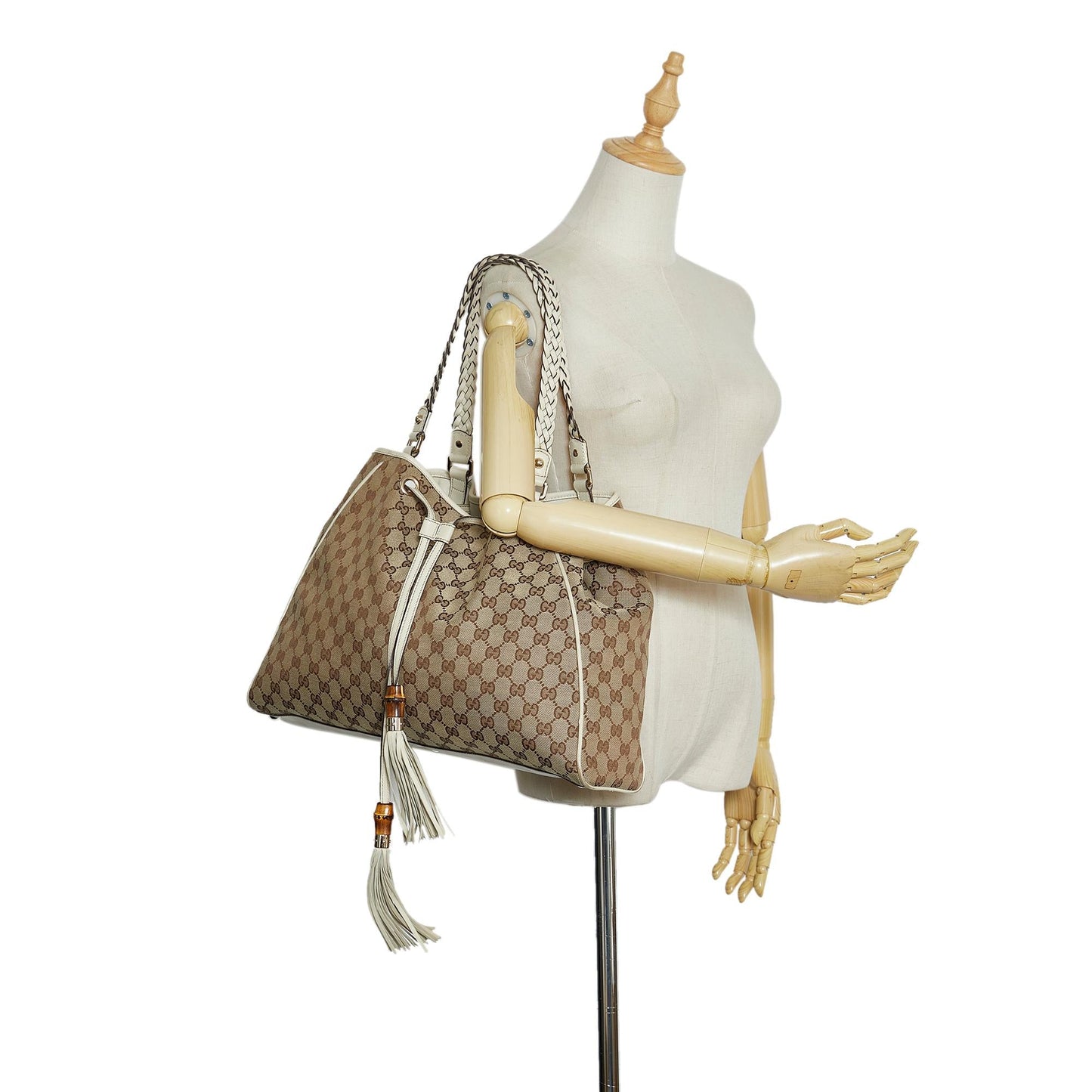 Gucci GG Canvas Peggy Tote