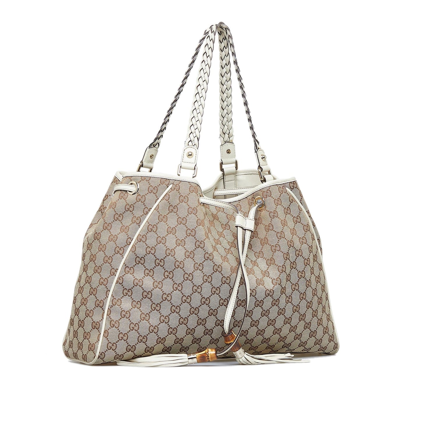Gucci GG Canvas Peggy Tote