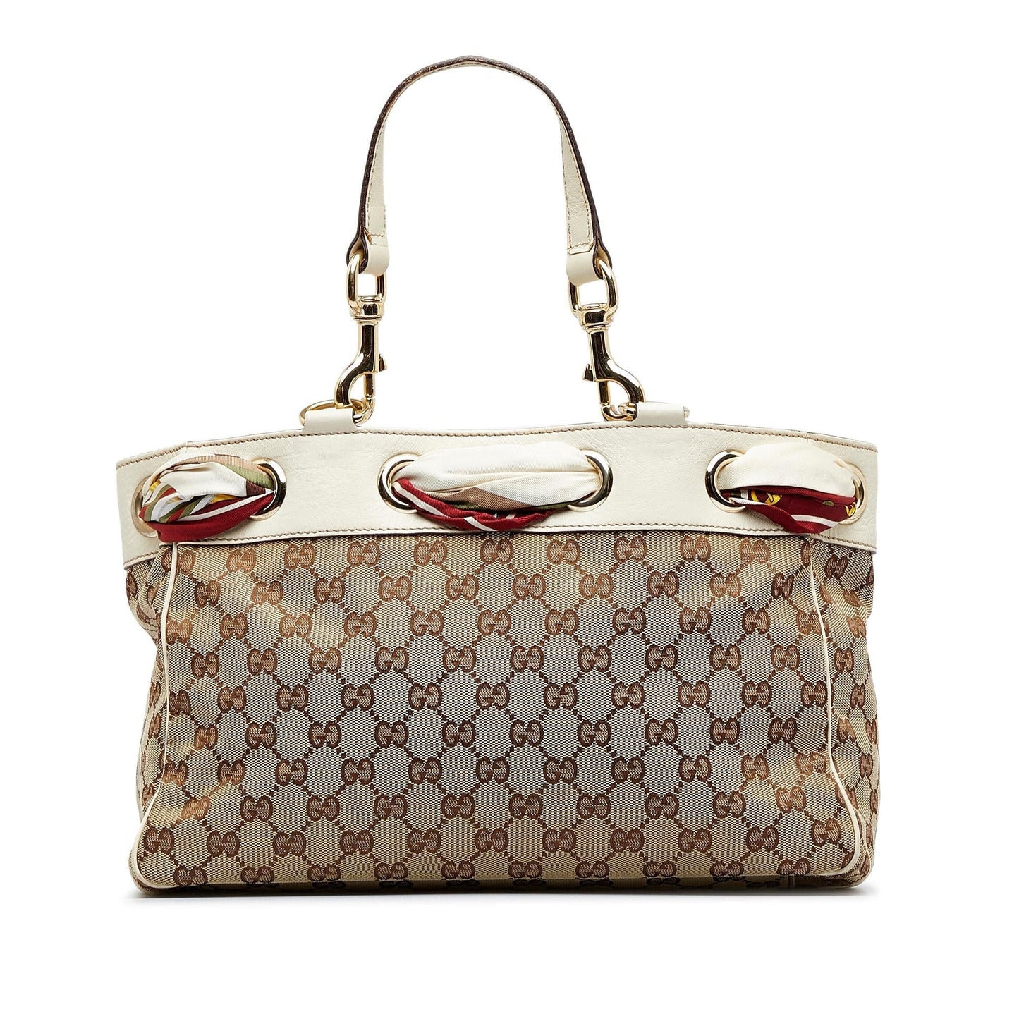 Gucci GG Canvas Positano Tote Bag