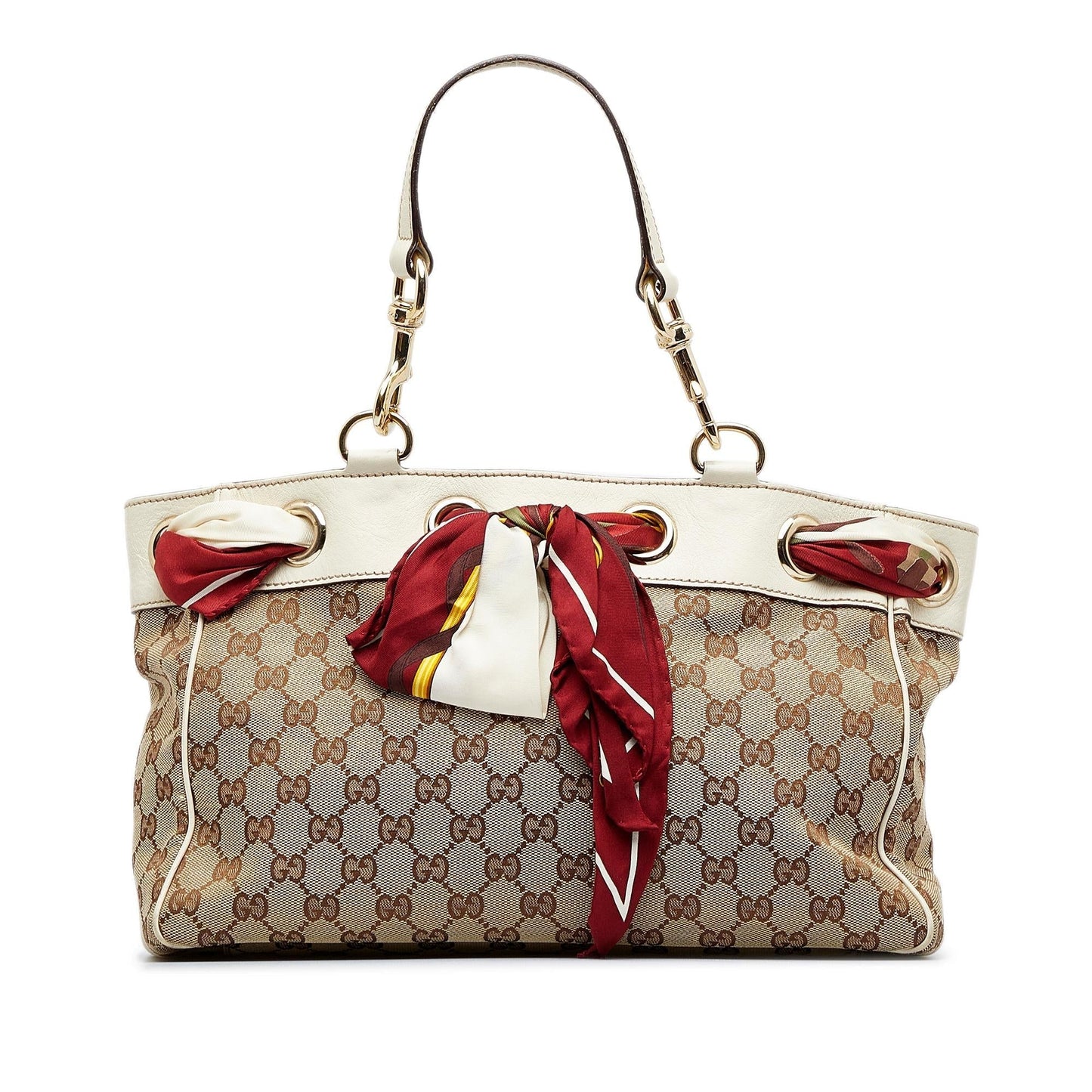 Gucci GG Canvas Positano Tote Bag