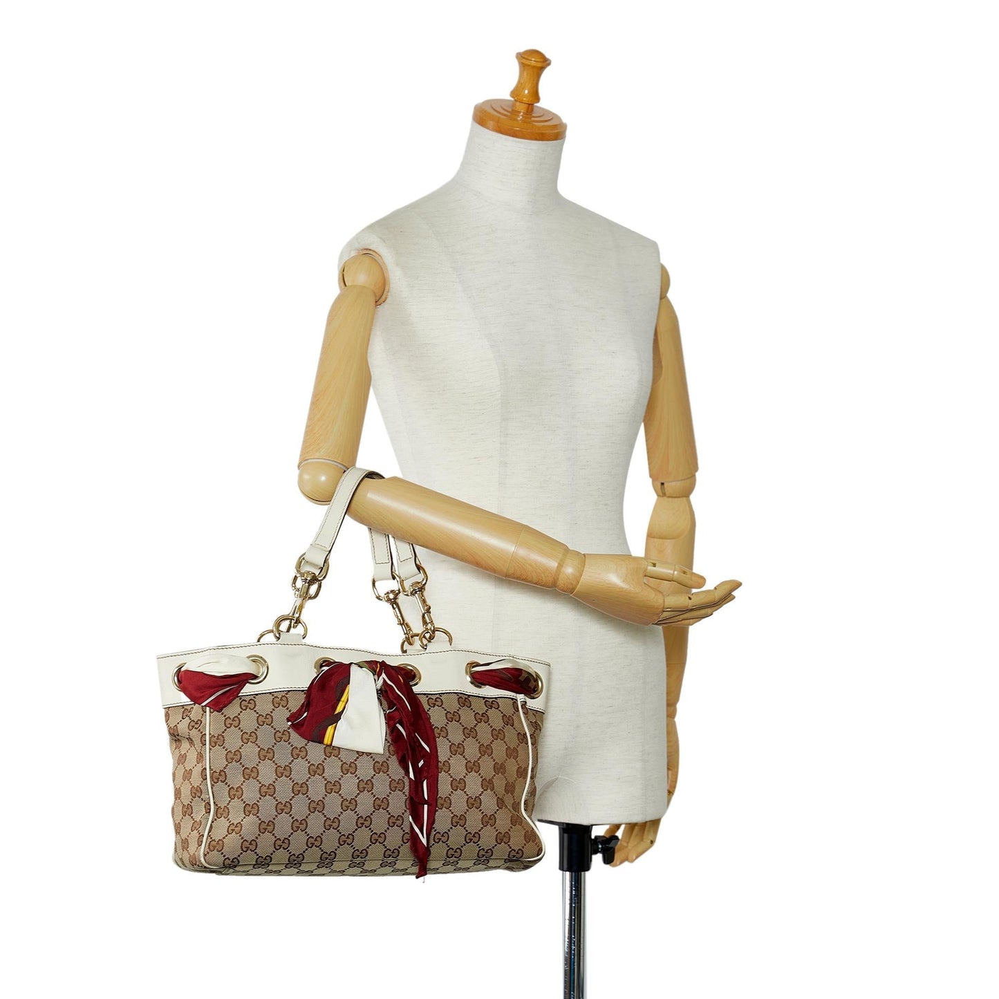 Gucci GG Canvas Positano Tote Bag
