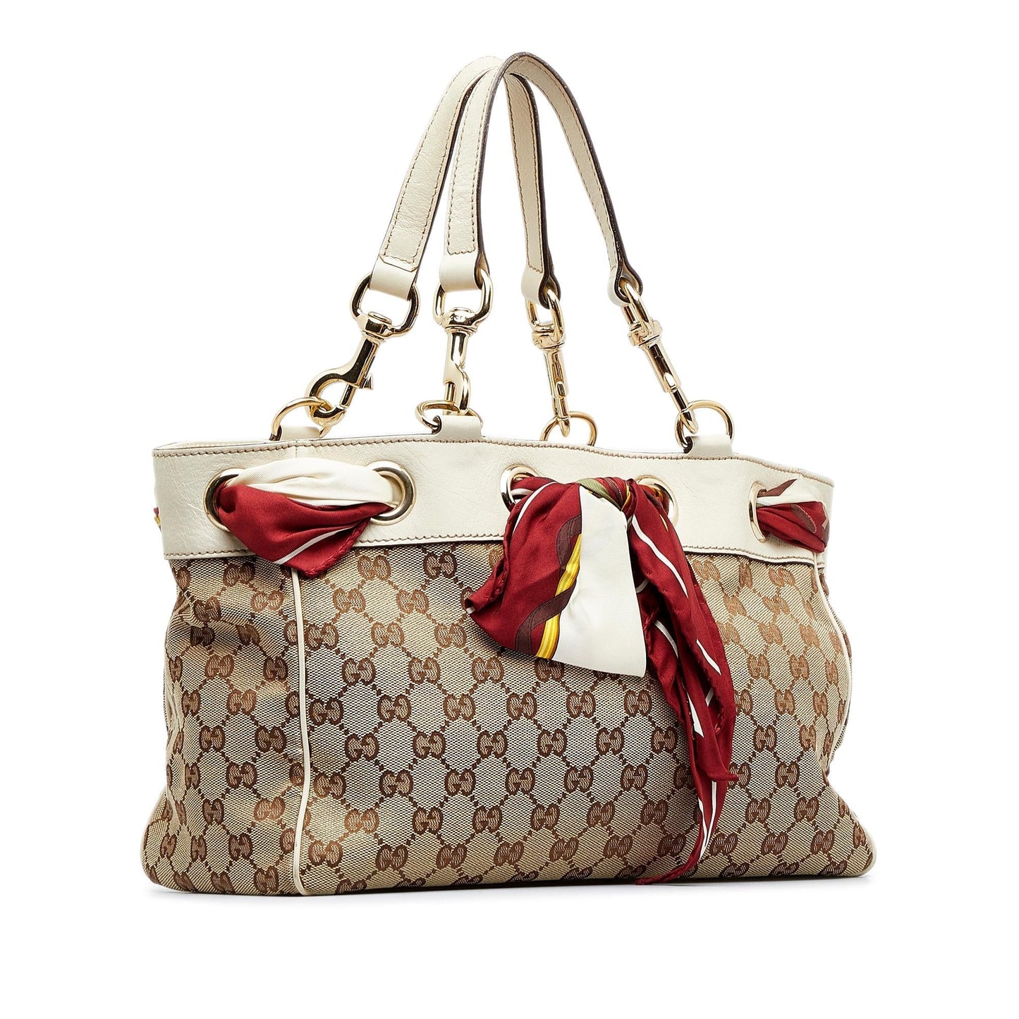 Gucci GG Canvas Positano Tote Bag