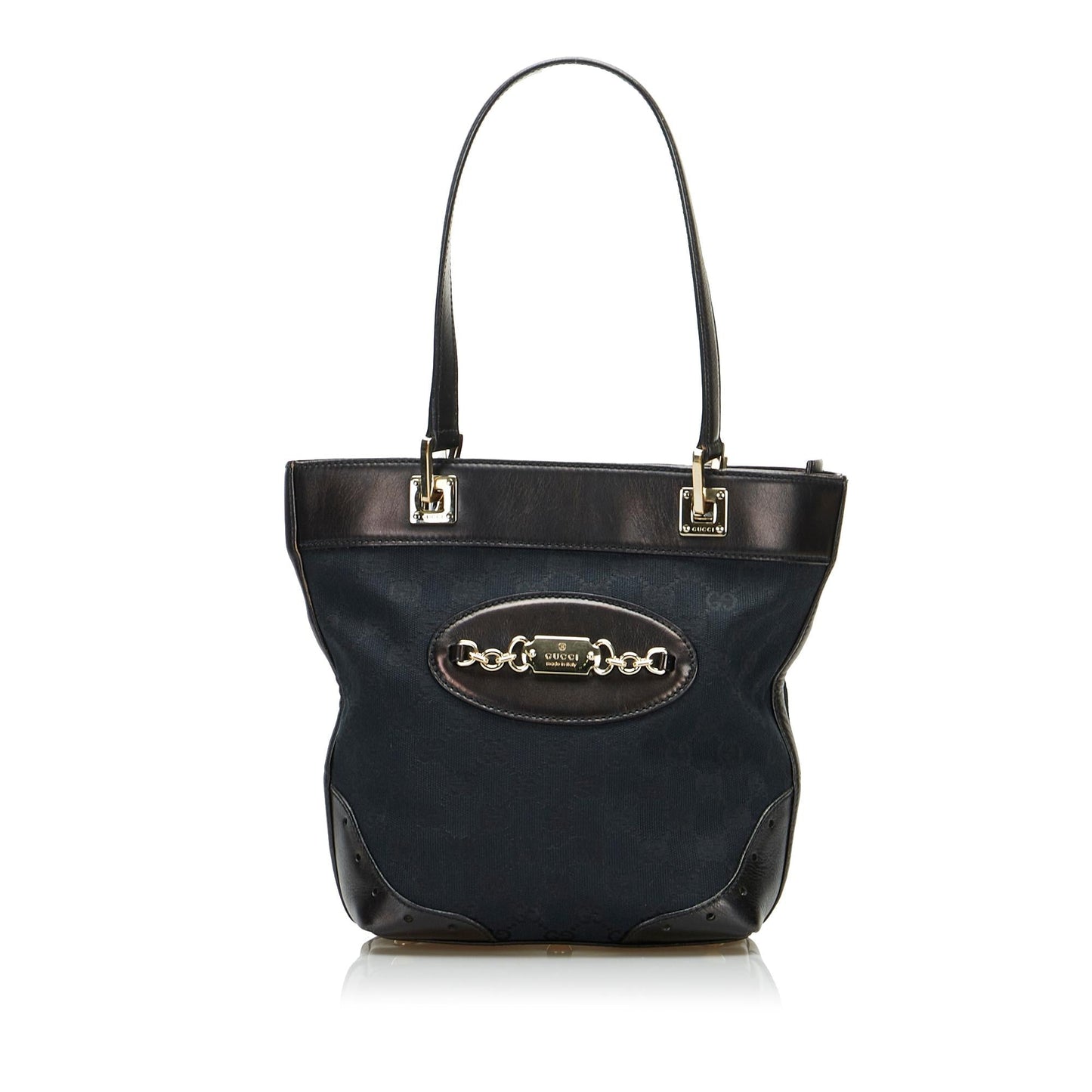 Gucci GG Canvas Punch Tote