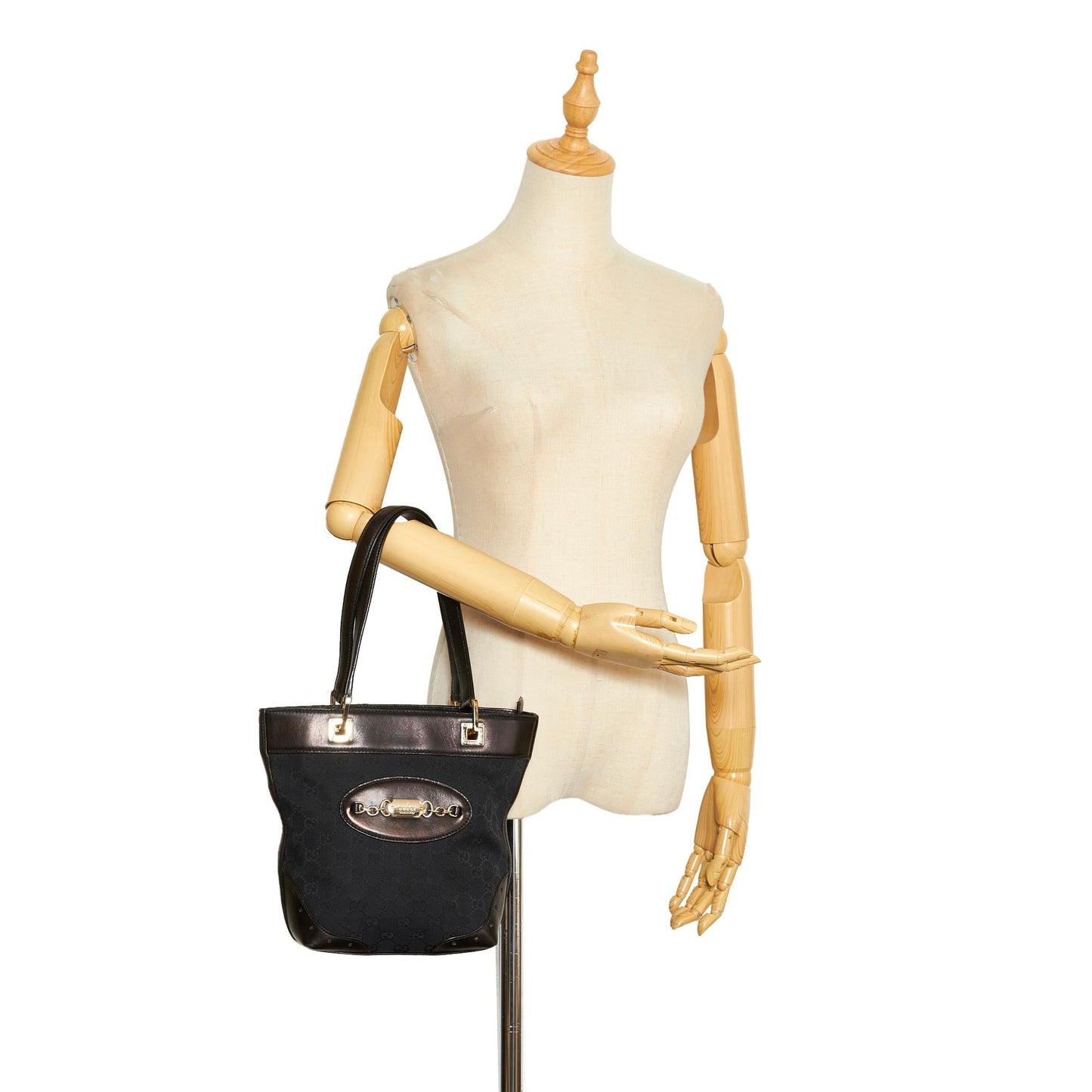 Gucci GG Canvas Punch Tote