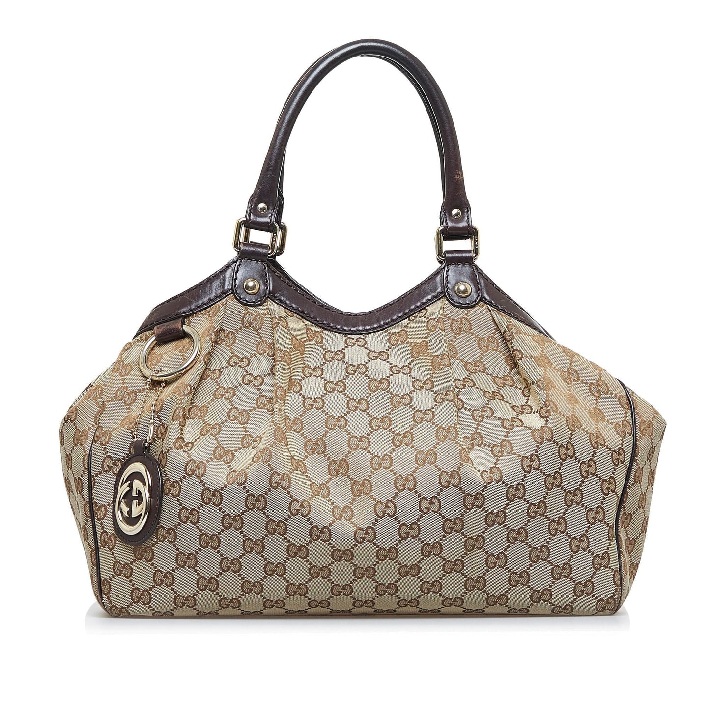Gucci GG Canvas Sukey Tote Bag (SHG-pqL1Sc)