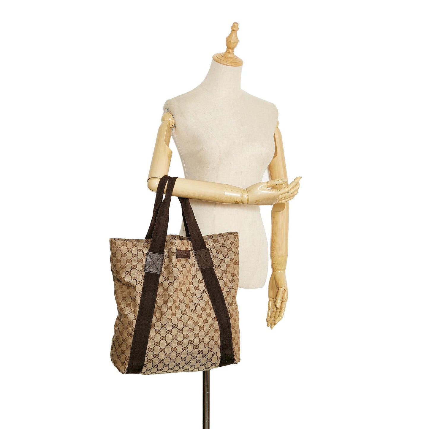 Gucci GG Canvas Tote (SHG-hp6jRB)