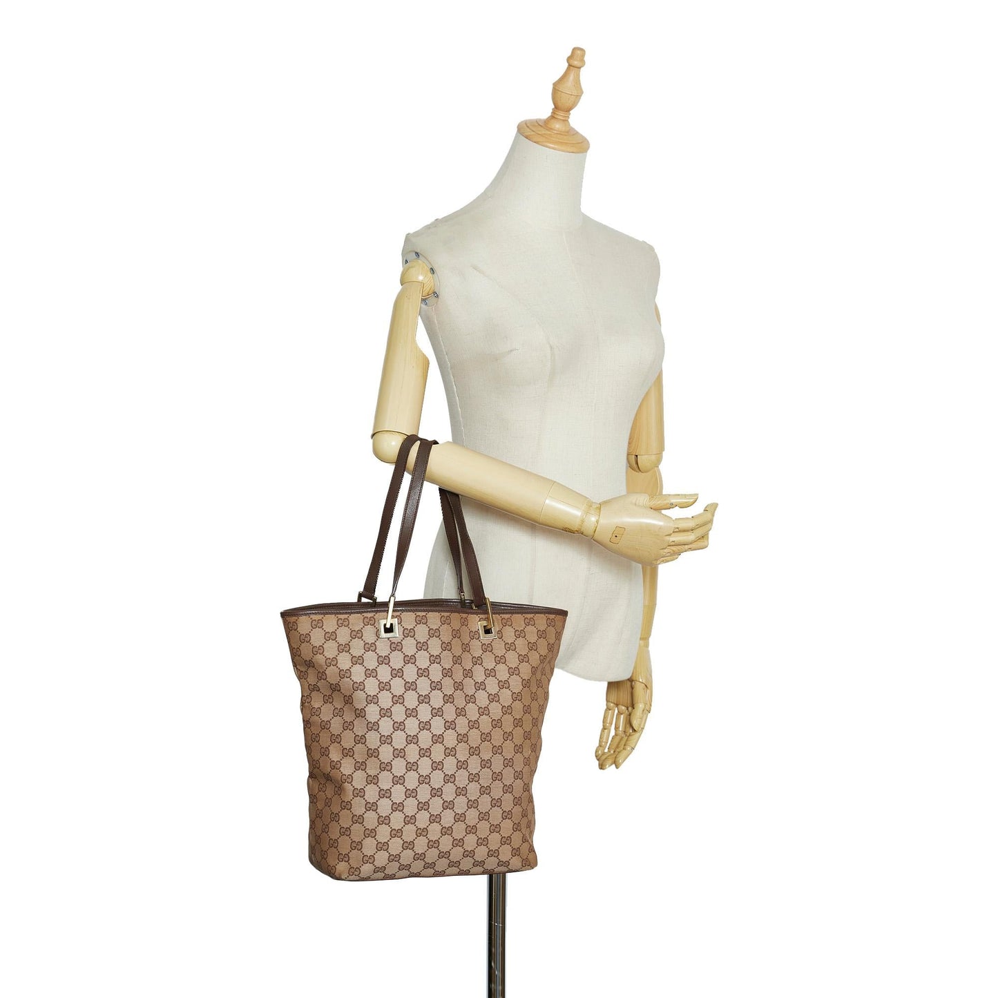 Gucci GG Canvas Tote (SHG-7vYH01)