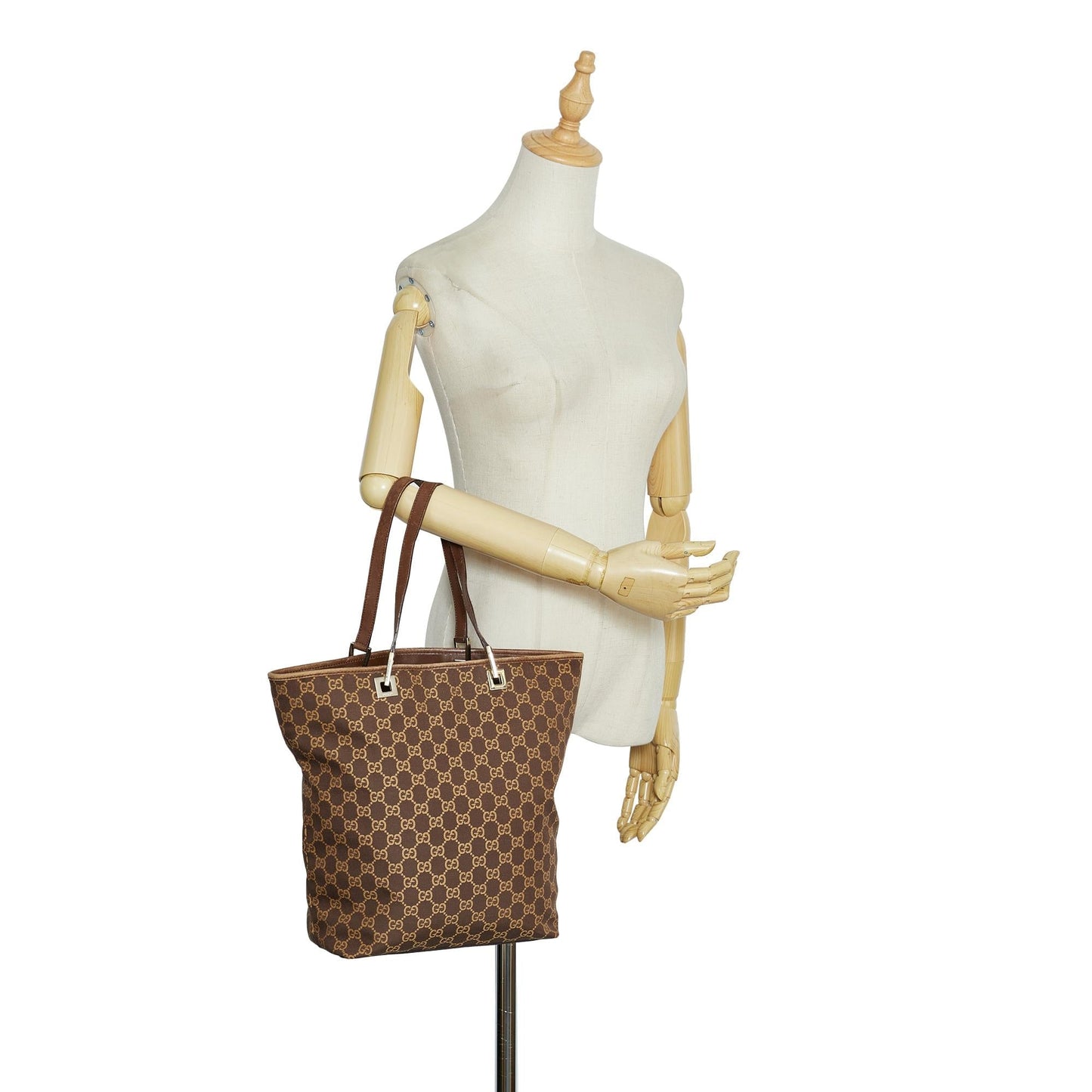 Gucci GG Canvas Tote (SHG-SAIPPx)