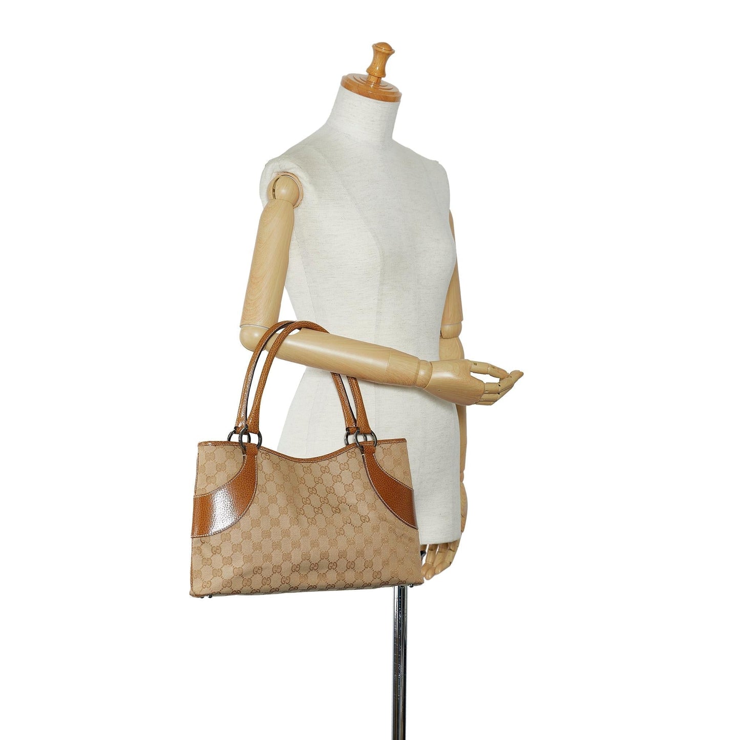 Gucci GG Canvas Tote (SHG-1Ir5gA)