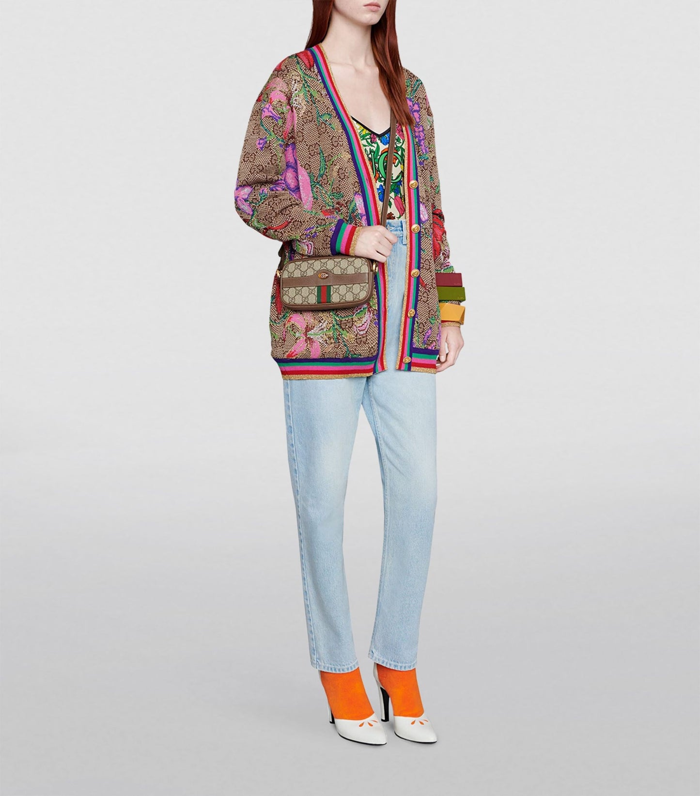 GUCCI GG OPHIDIA MINI CROSSBODY BAG
