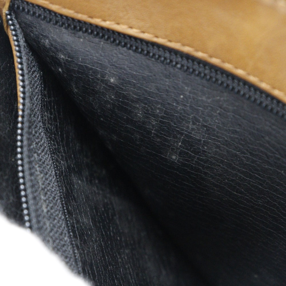 Christian Dior Shoulder Bag leather black Women Used