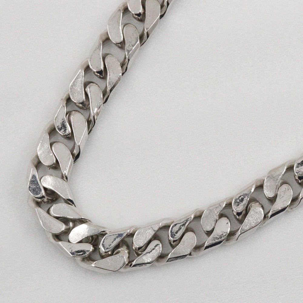 Christian Dior Necklace Metal, Rhinestone Silver vintage Earing set Women Used