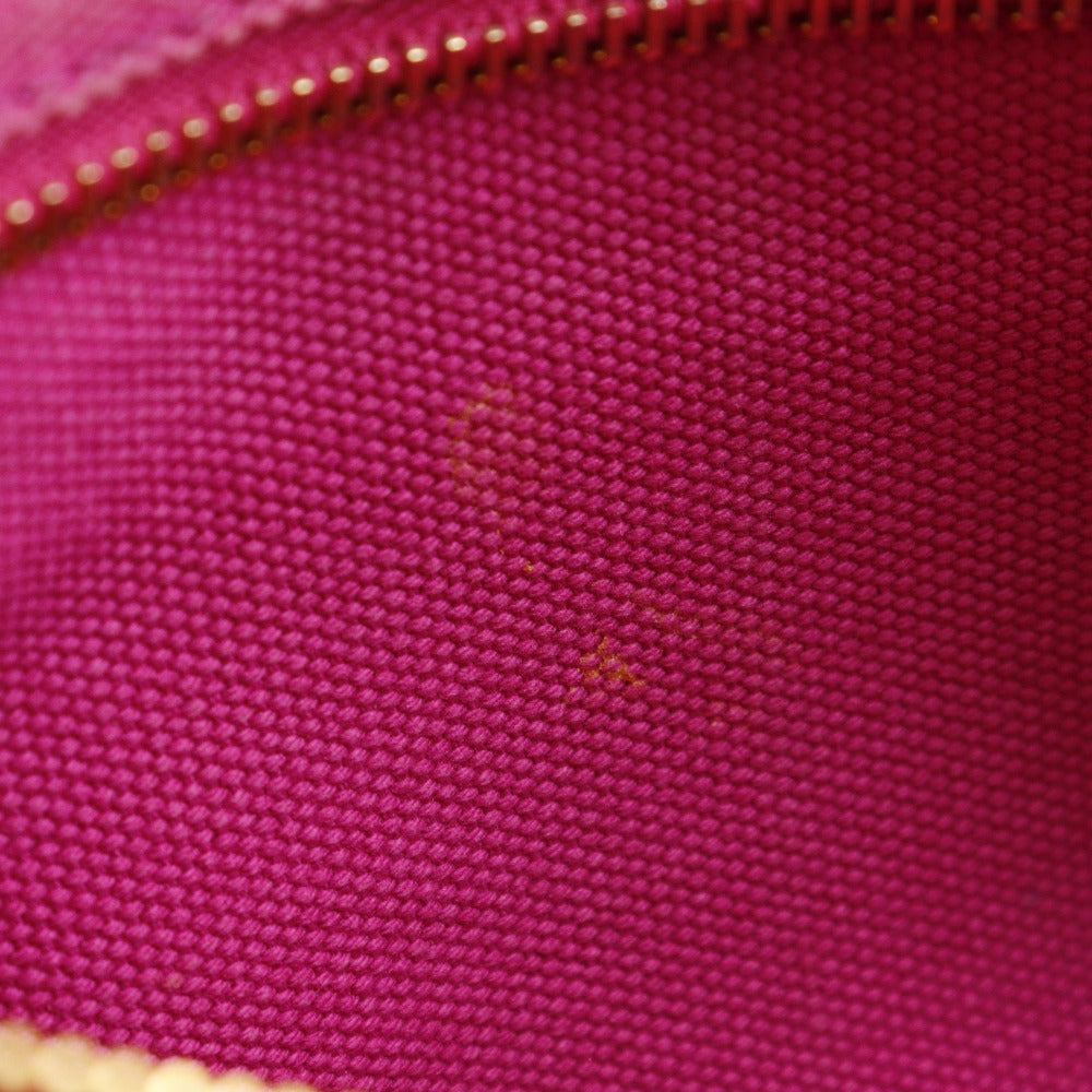 PRADA Handbag canvas pink 2WAYShoulder Canapa mini Women Used