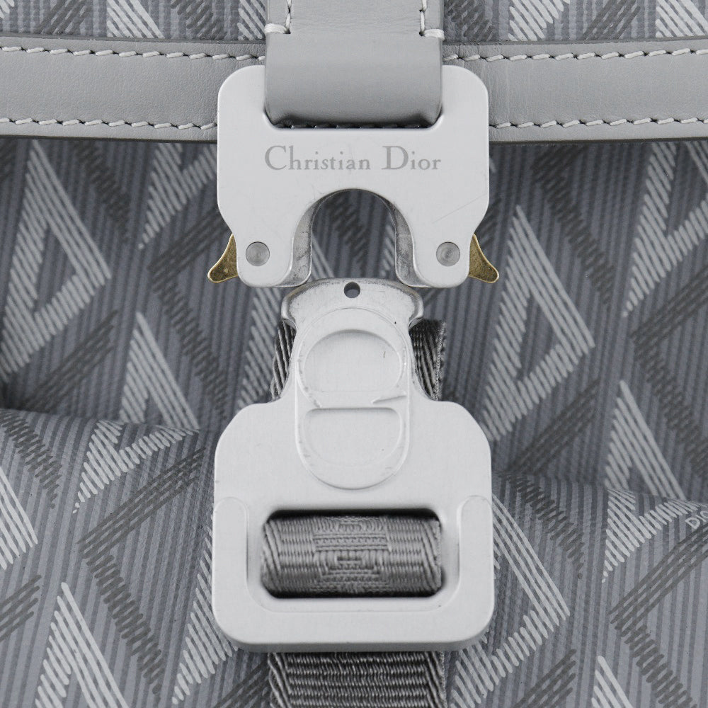 Christian Dior Backpack 1ESBA021CDP PVC gray Backpack HIT THE ROAD